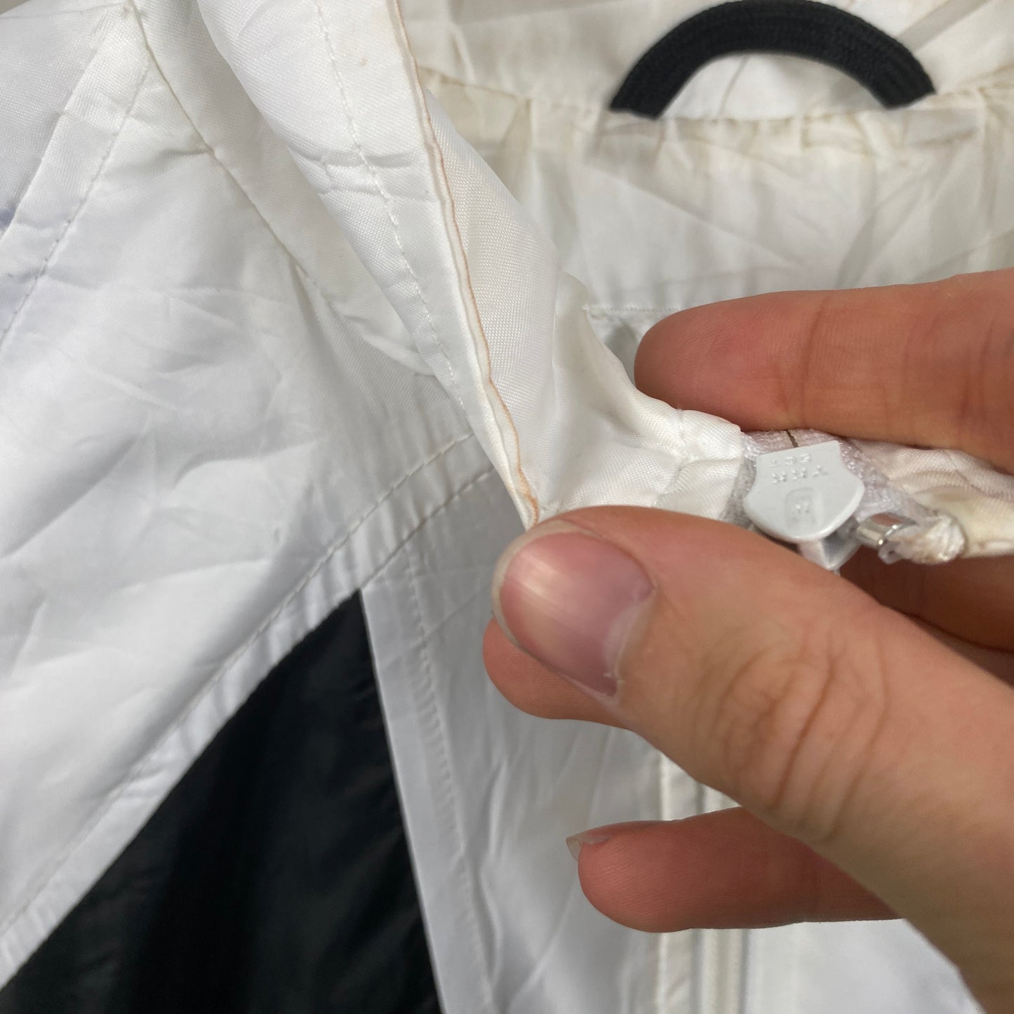90s Nike Windbreaker Jacket White Small