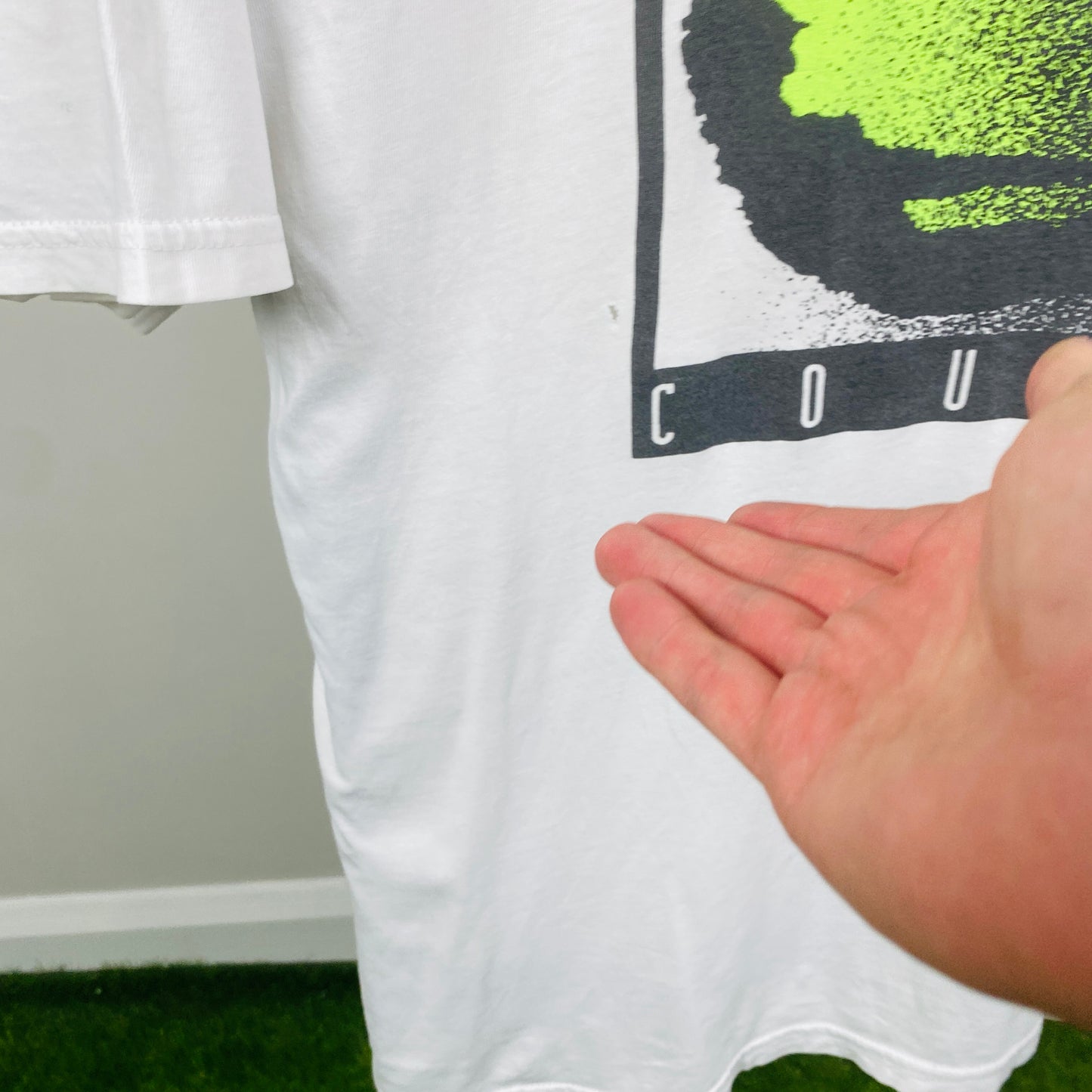 90s Nike Challenge Court T-Shirt White XL