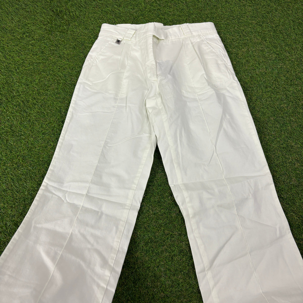 00s Nike Cargo Trousers Joggers White Small
