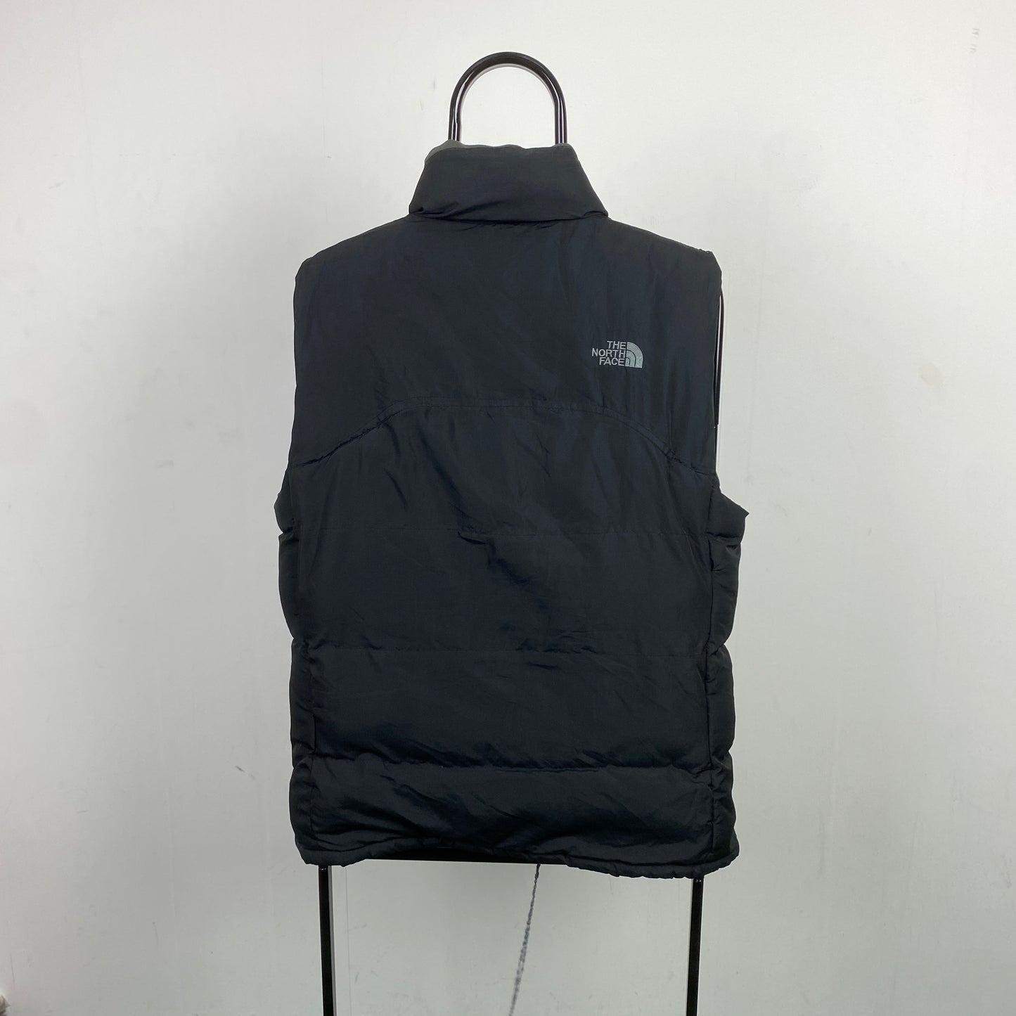 00s The North Face Puffer Gilet Jacket Black Medium