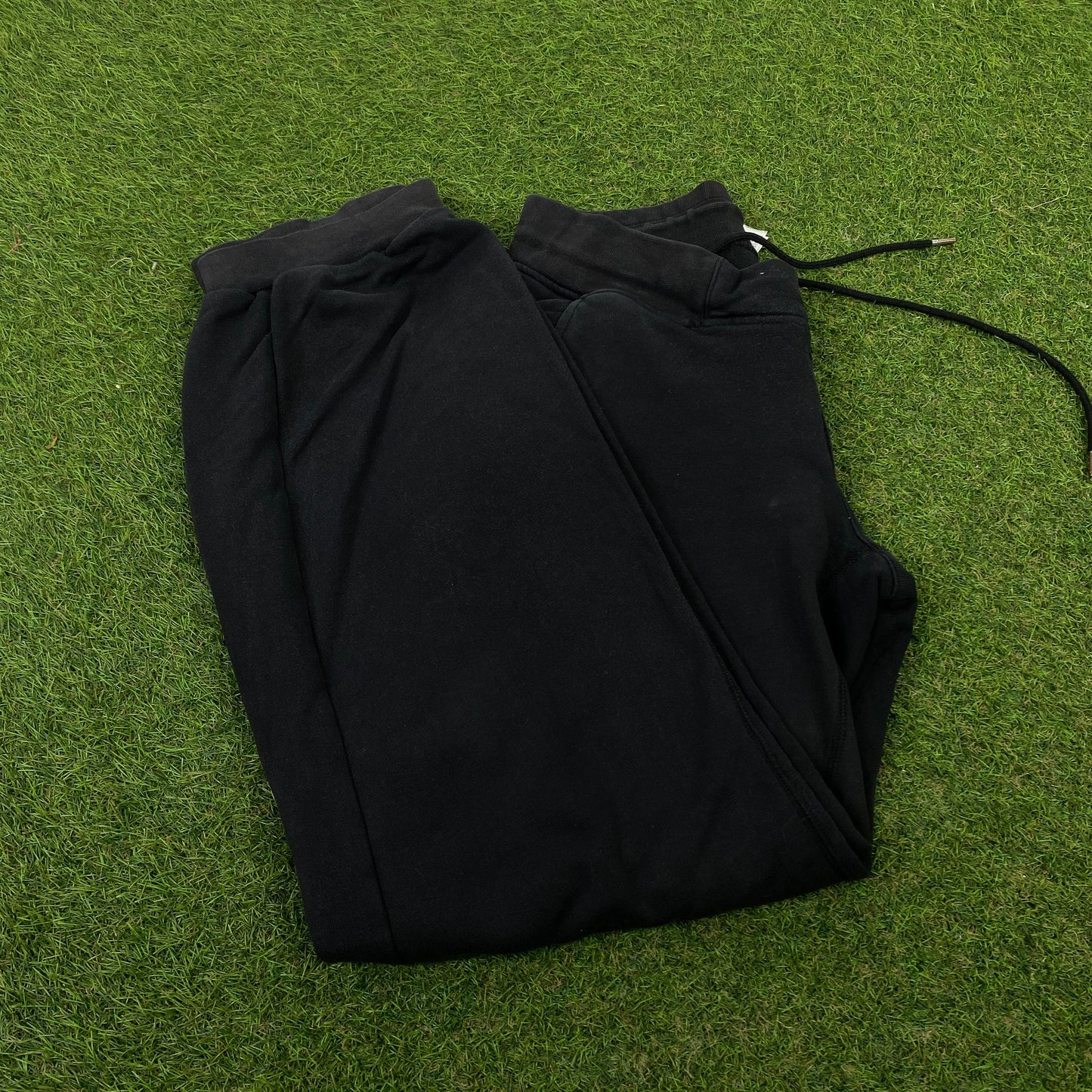 00s Nike Cotton Joggers Black Small