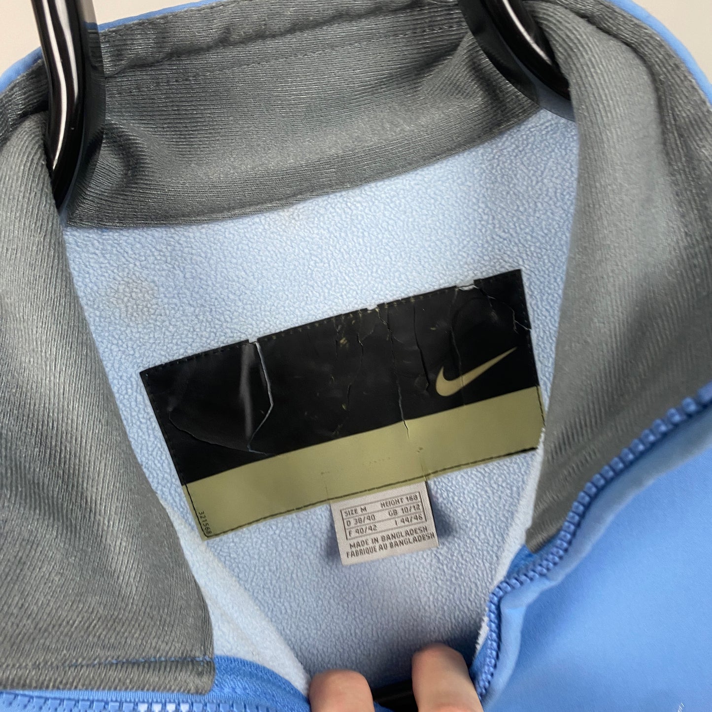 00s Nike Soft Shell Jacket Blue Medium