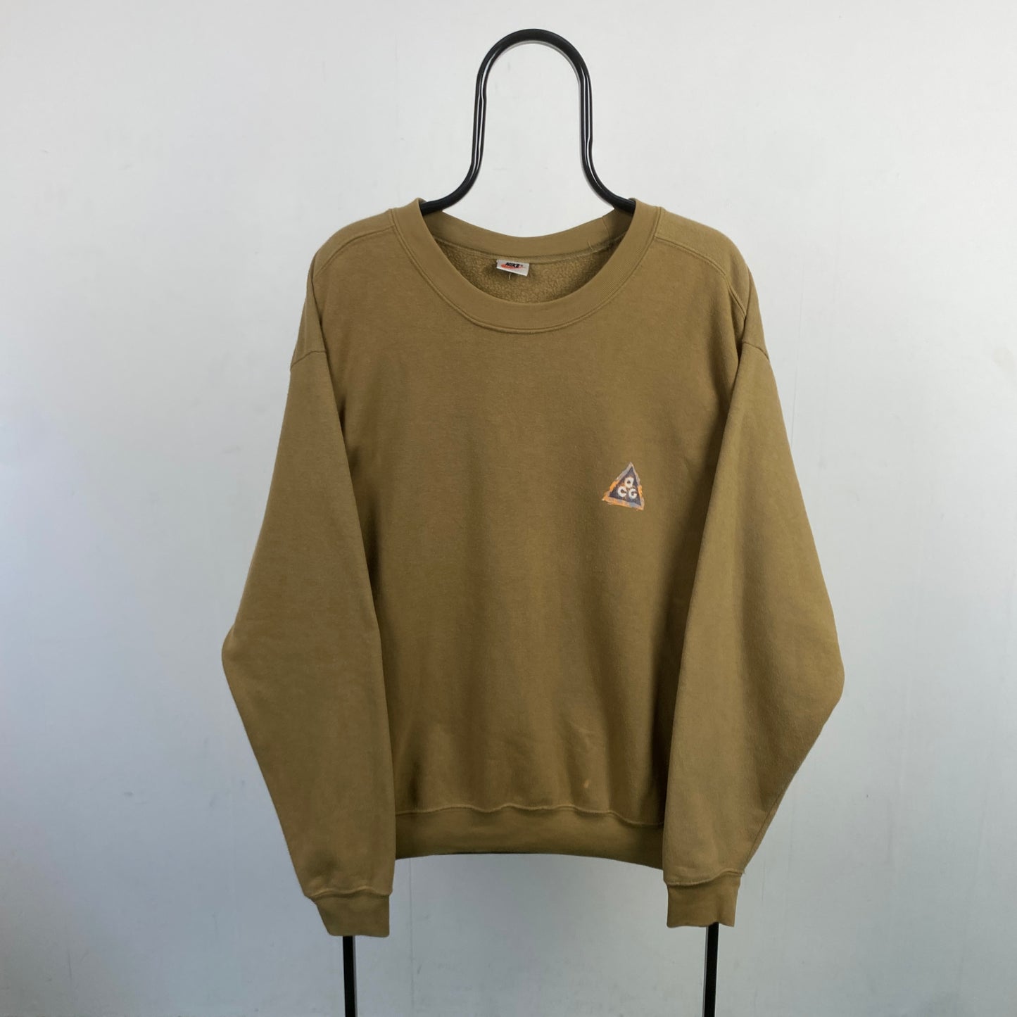 90s Nike ACG Sweatshirt Brown Large