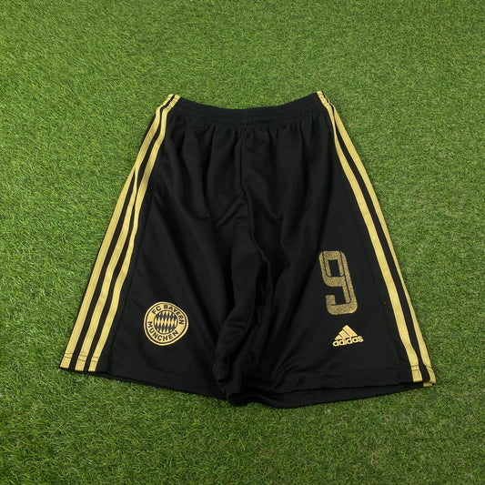 00s Adidas Bayern Munich Football Shorts Black Large