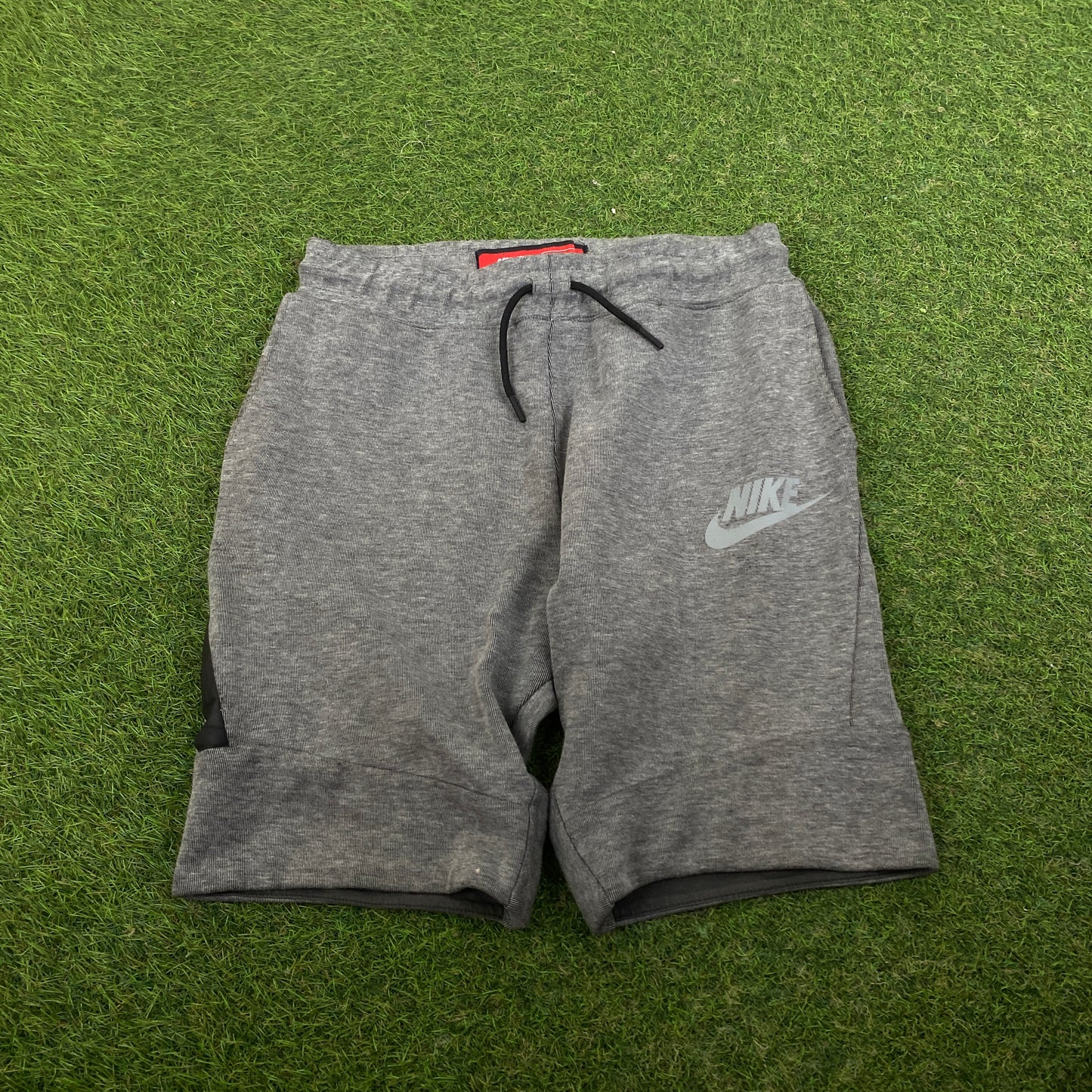 00s Nike Tech Fleece Shorts Grey XS