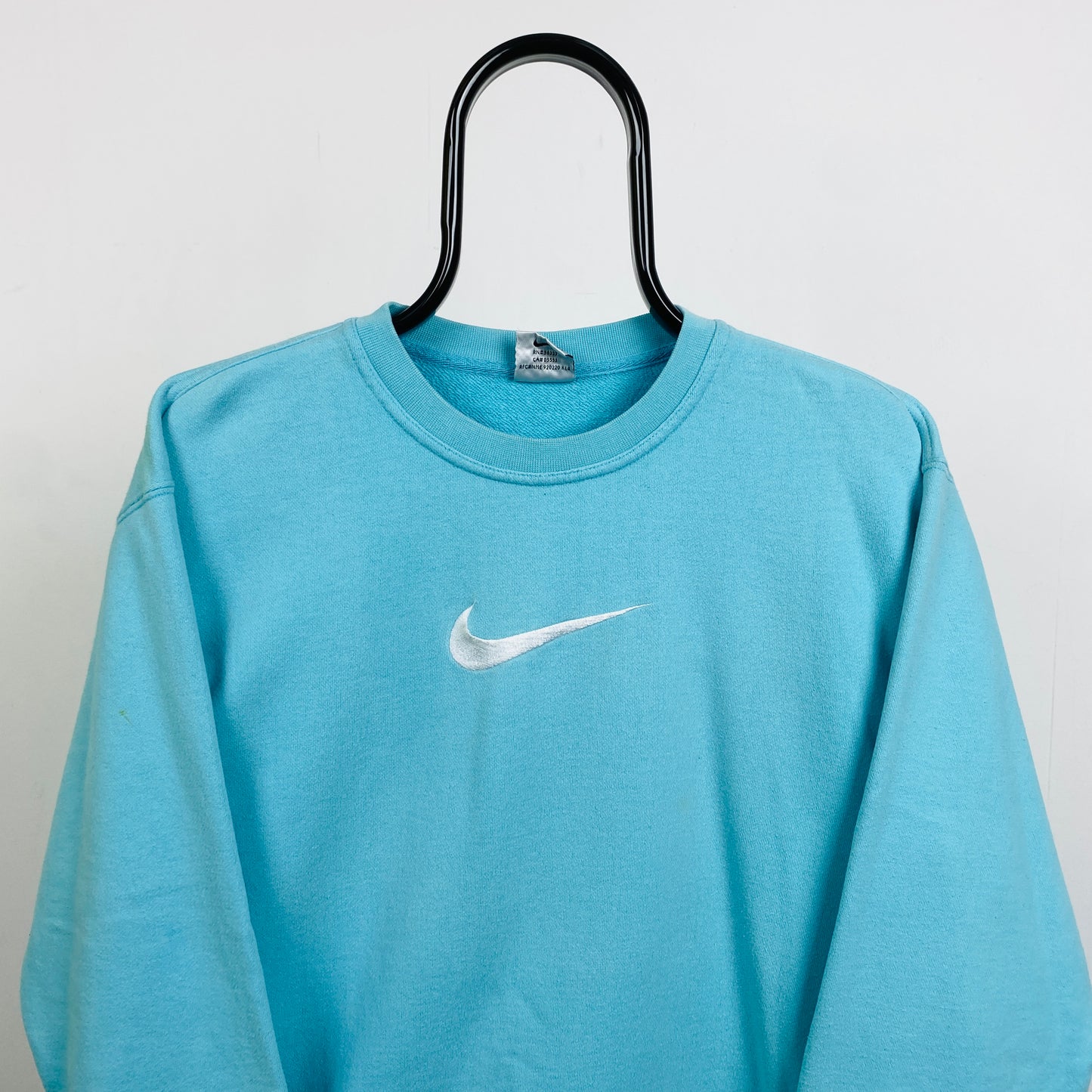 90s Nike Sweatshirt Blue Medium