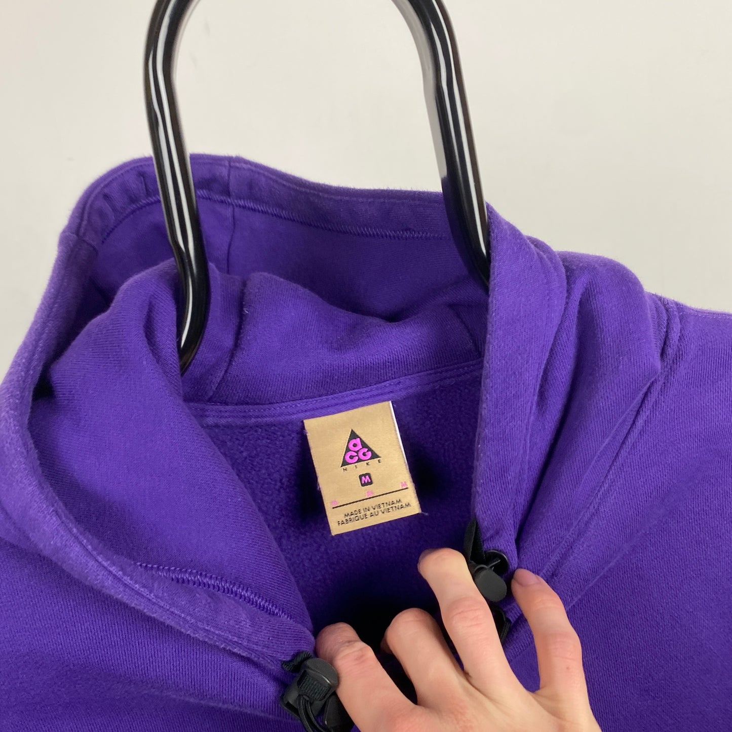 00s Nike ACG Hoodie Purple Medium