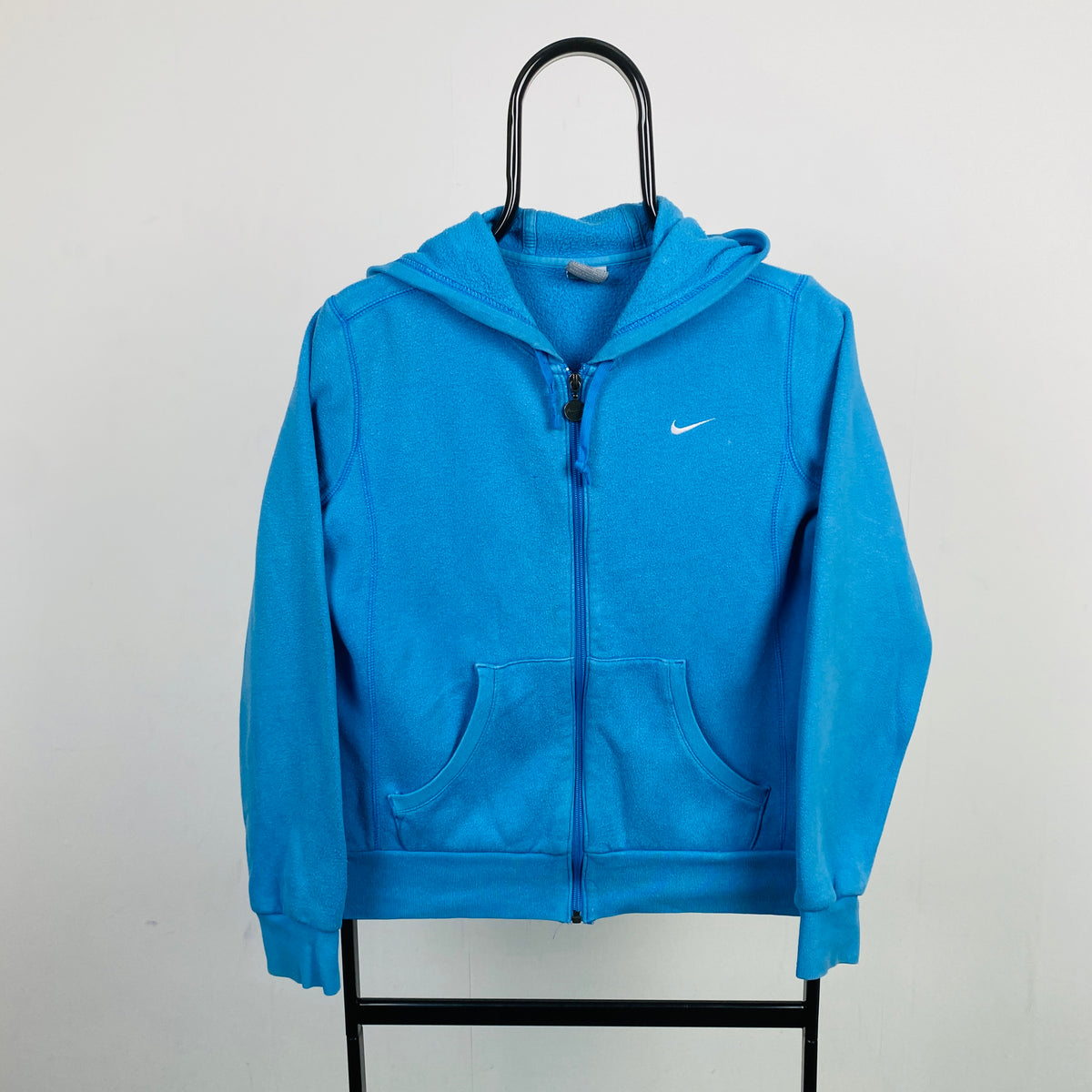 blue and pink nike hoodie