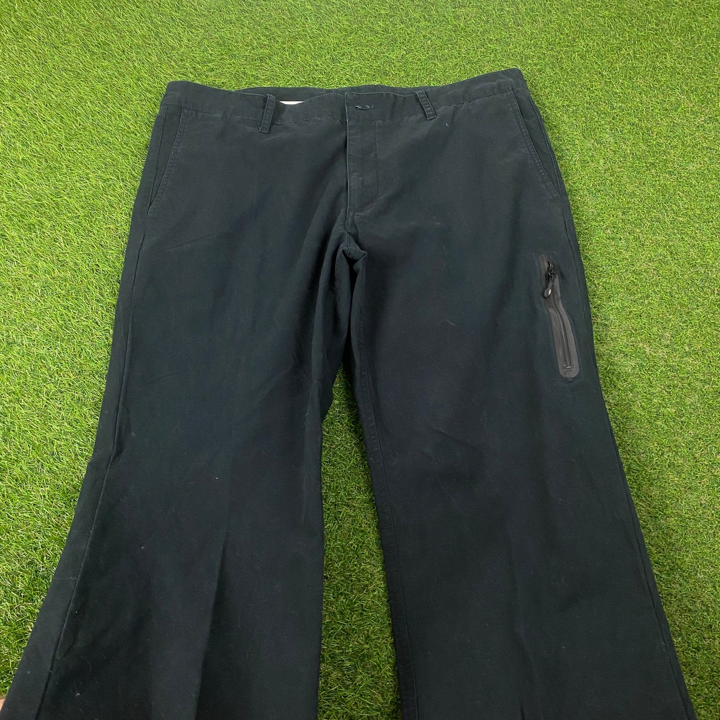 00s Nike Cargo Trousers Joggers Black Large