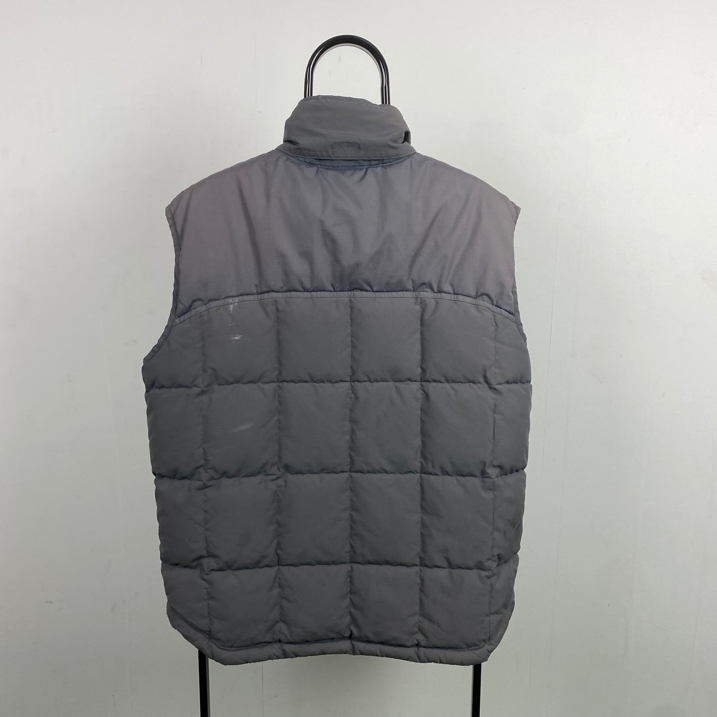 00s Nike Puffer Gilet Jacket Grey Large