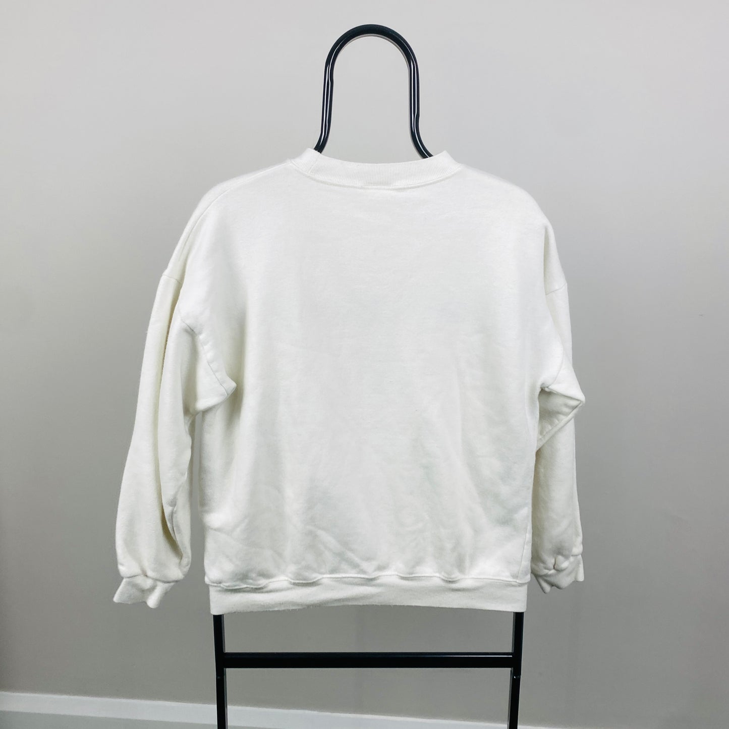 Retro 90s Bird Sweatshirt Brown Small