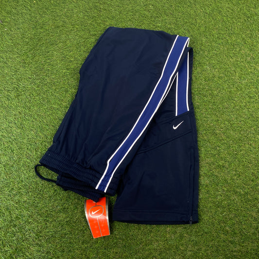 00s Nike Piping Joggers Blue Small