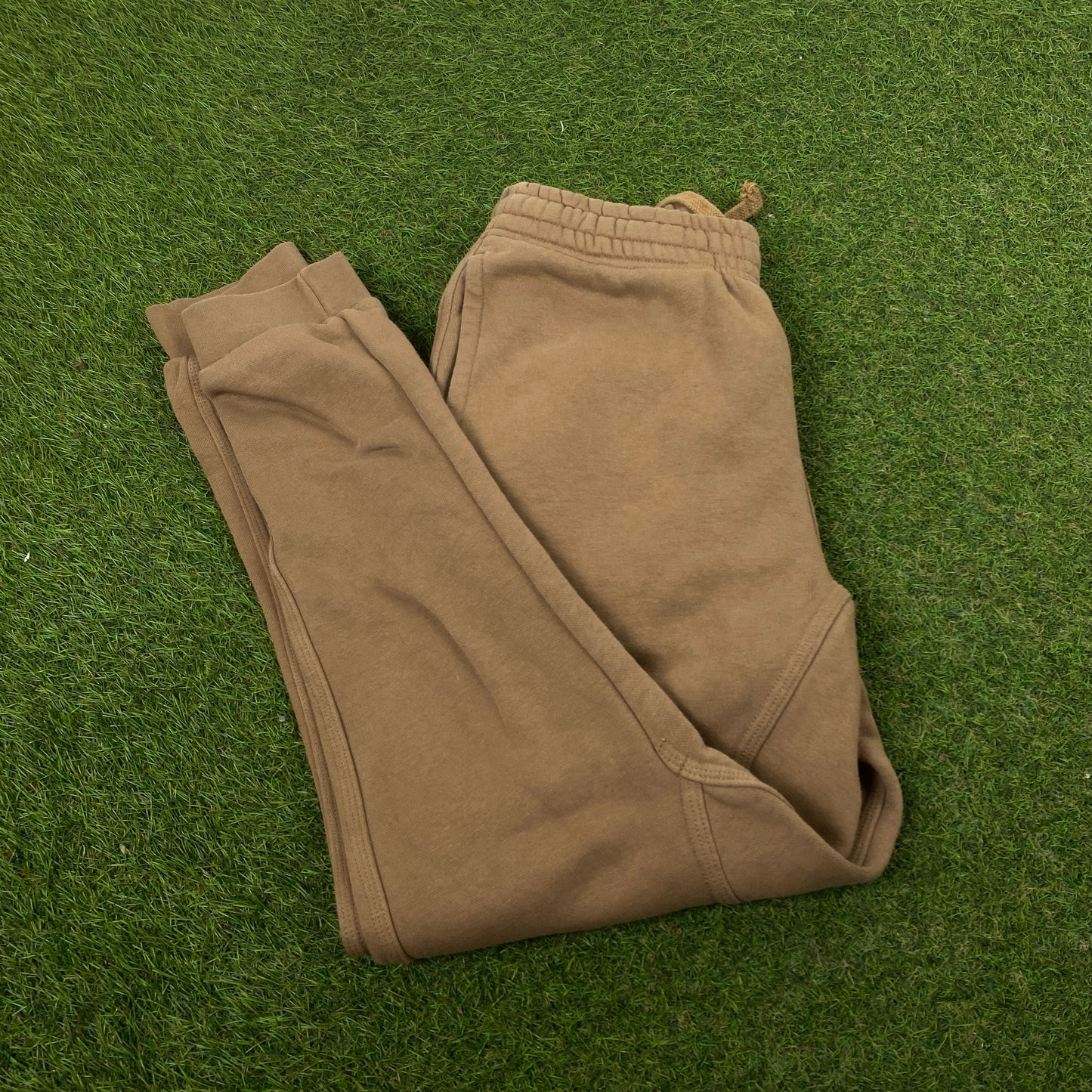 00s Nike Cotton Joggers Brown Small