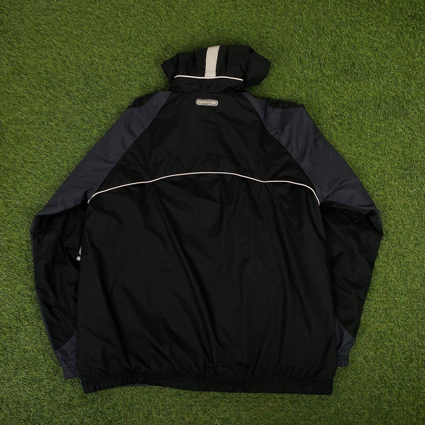 00s Nike Air Max Tracksuit Set Jacket + Joggers Black XL