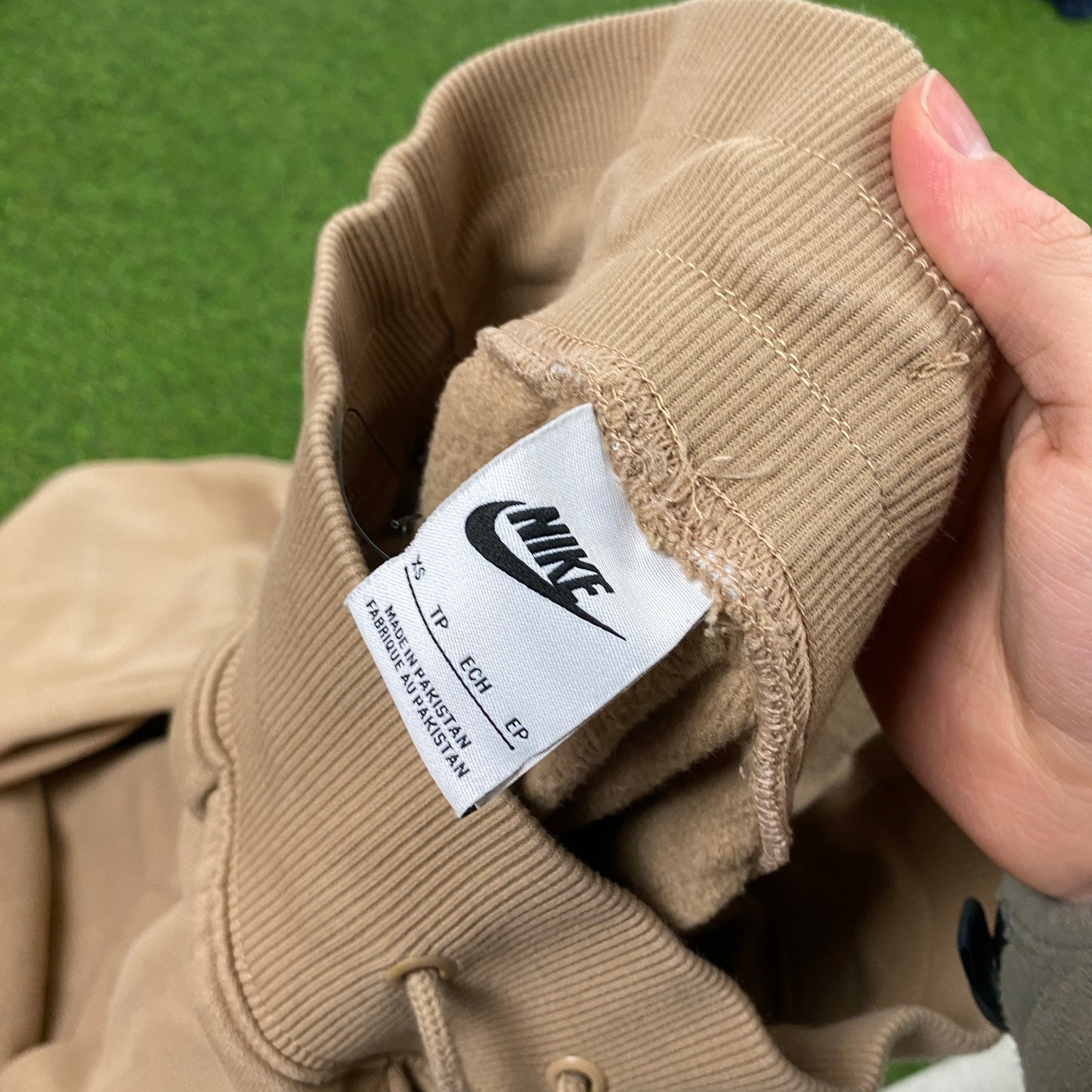 00s Nike Cotton Joggers Brown XS