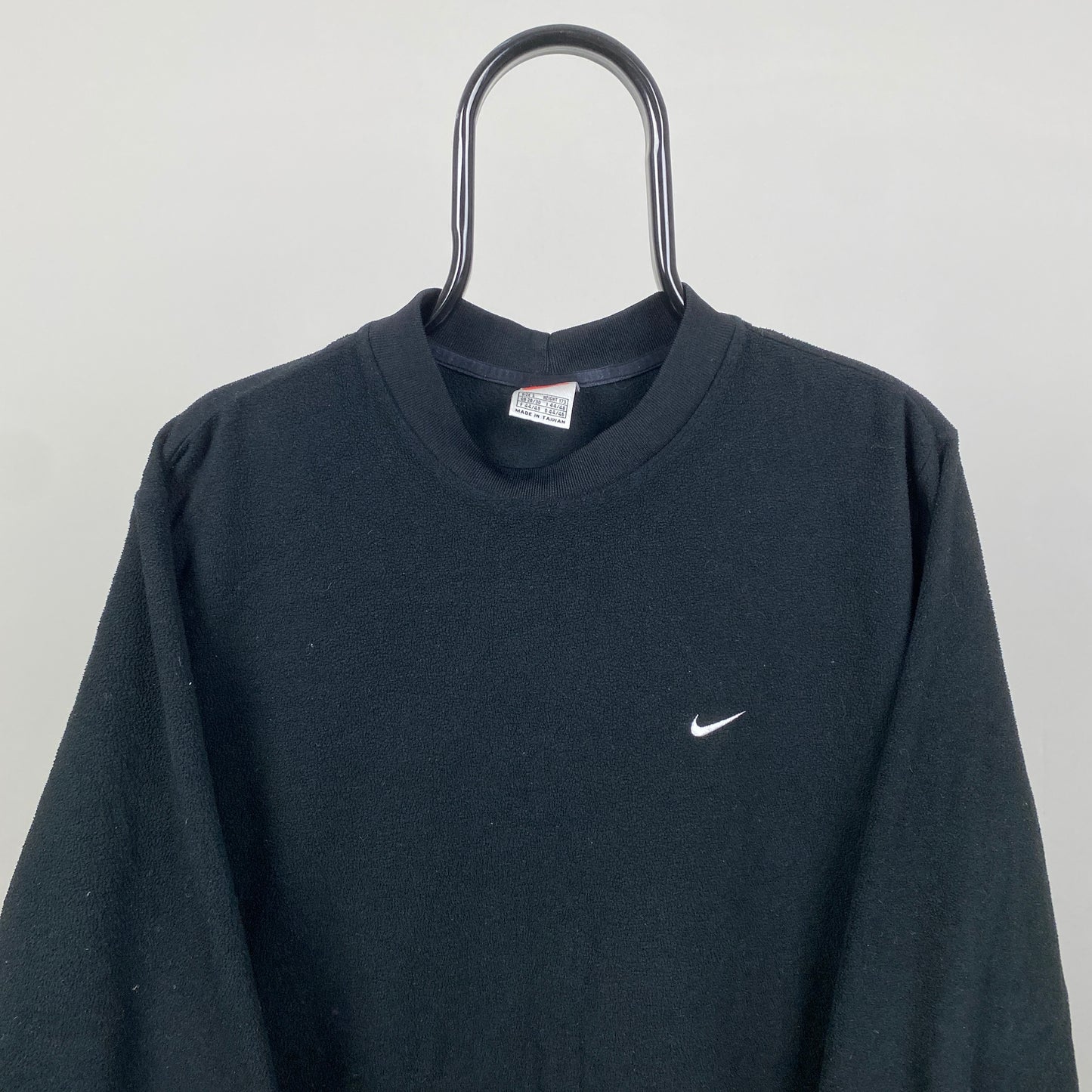 90s Nike Fleece Sweatshirt Black Small