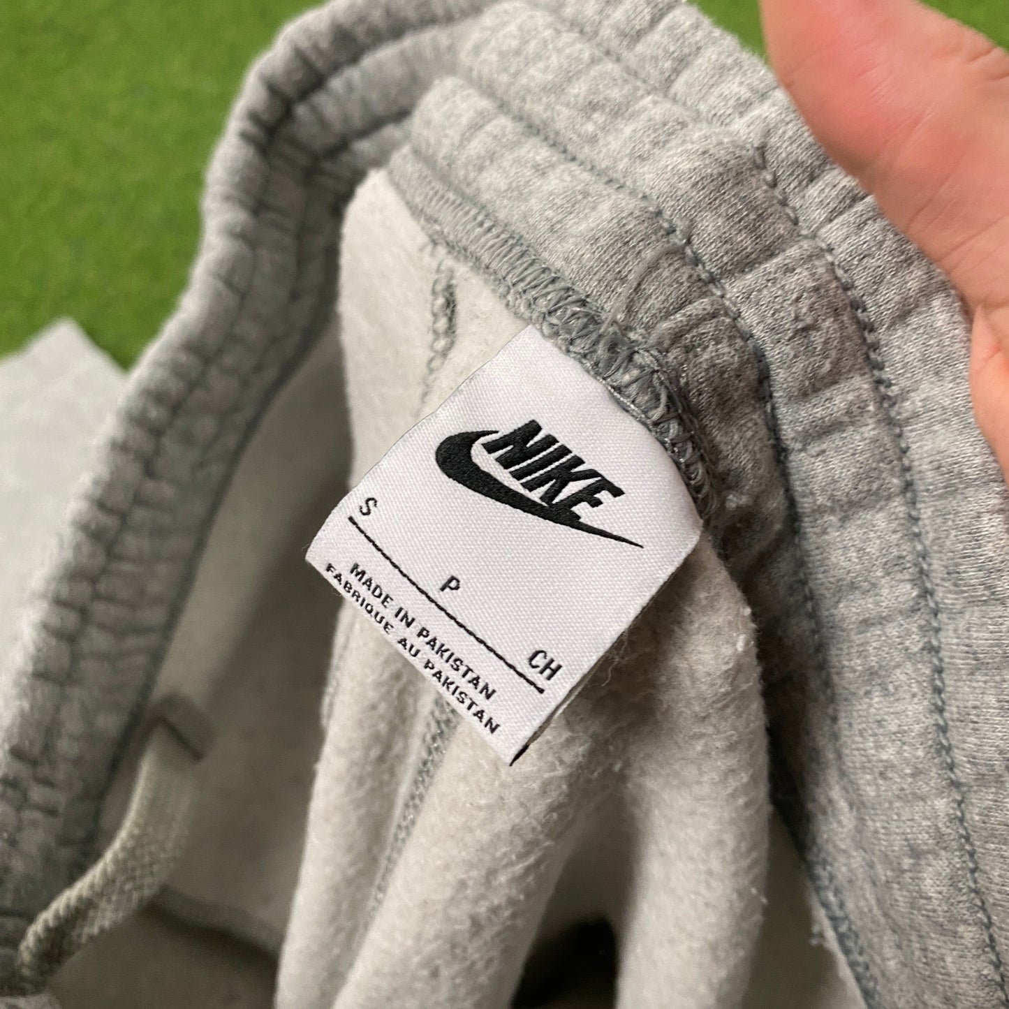 00s Nike Cotton Joggers Grey Small