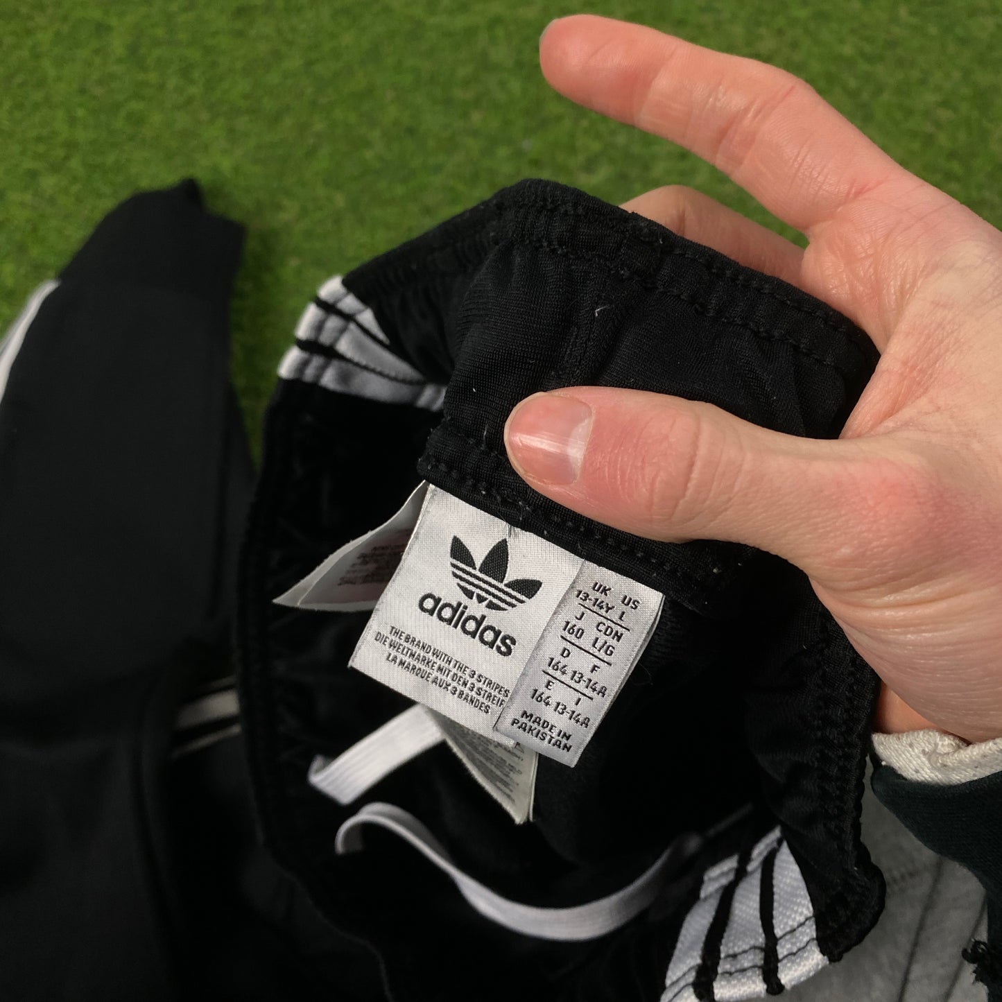 00s Adidas Piping Joggers Black XS