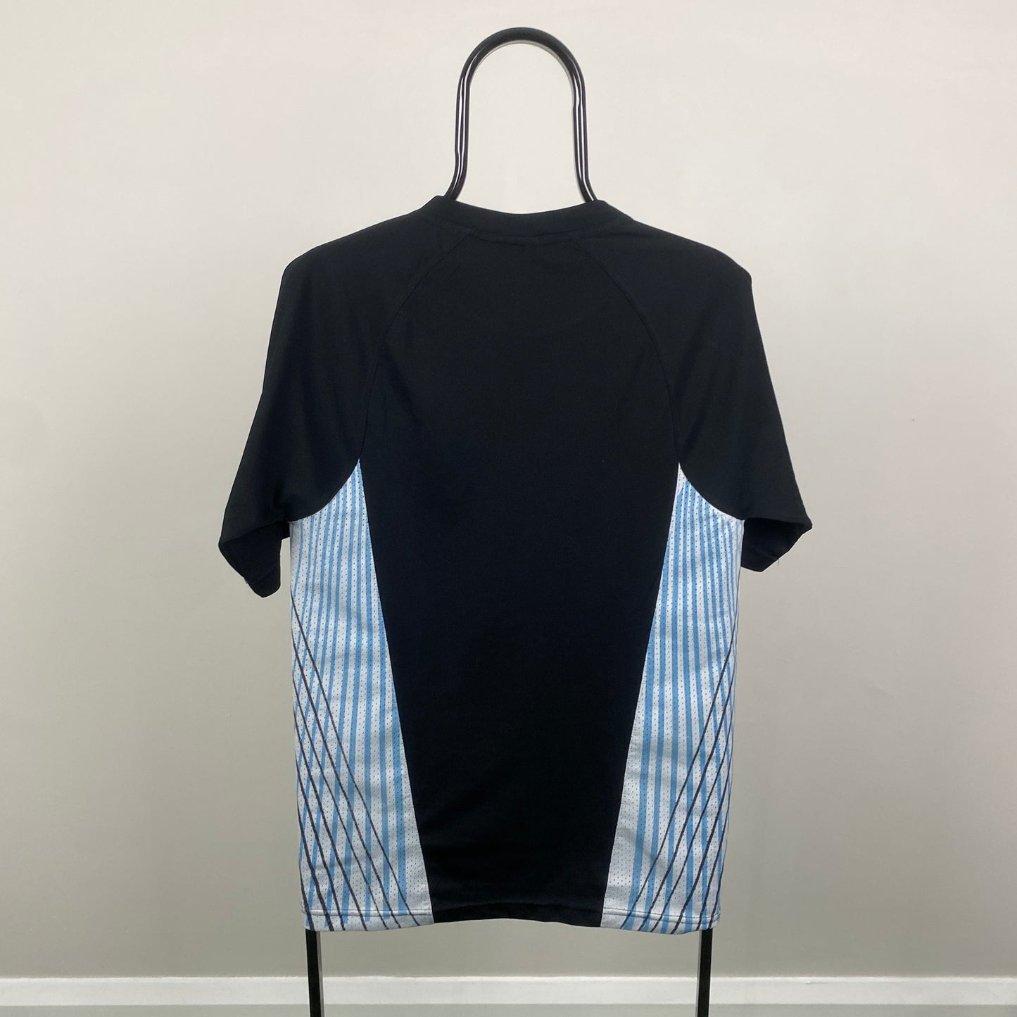 90s Nike Football Shirt T-Shirt Black Medium