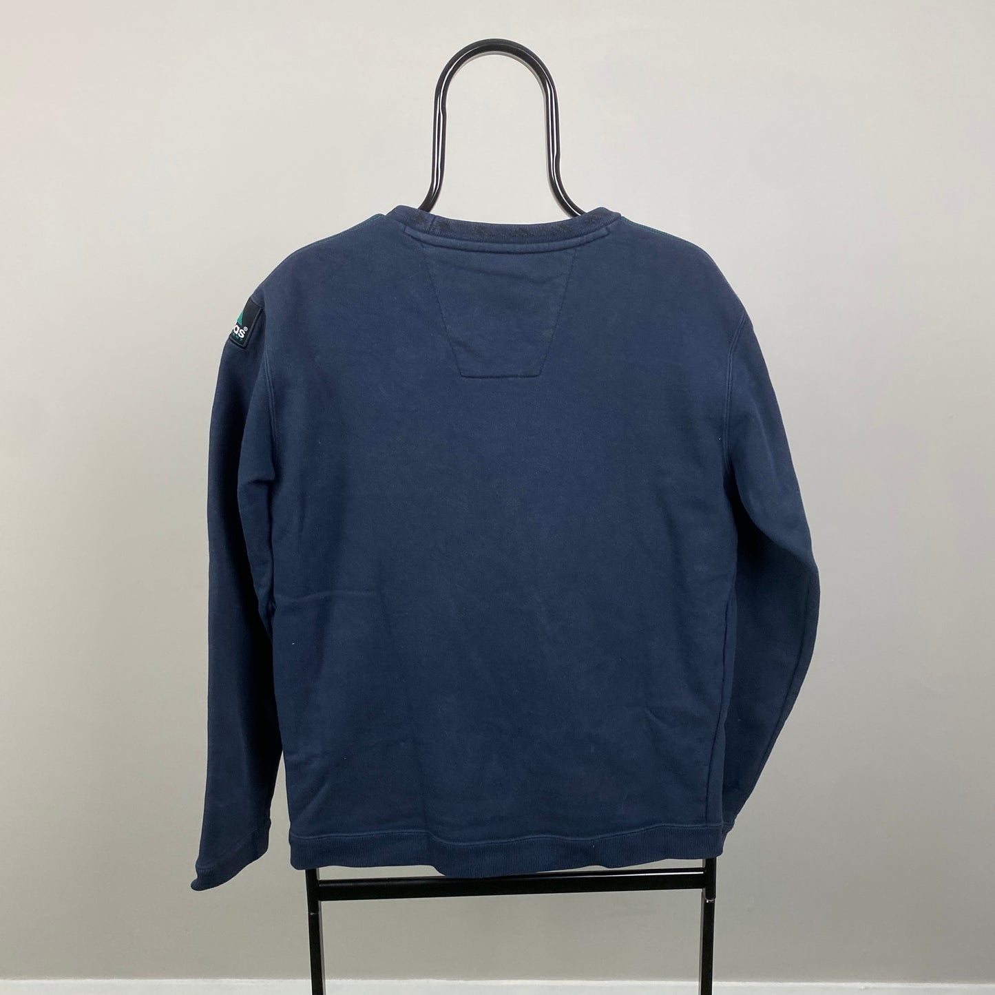00s Adidas Equipment Sweatshirt Blue Small