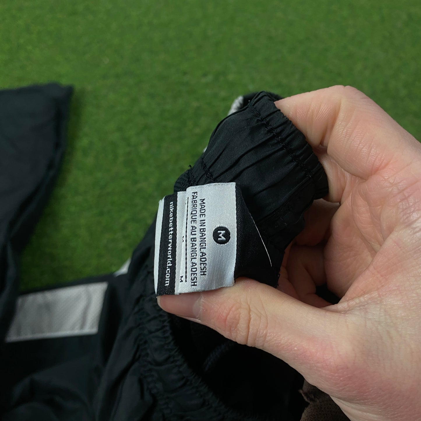 00s Nike Piping Joggers Black Medium