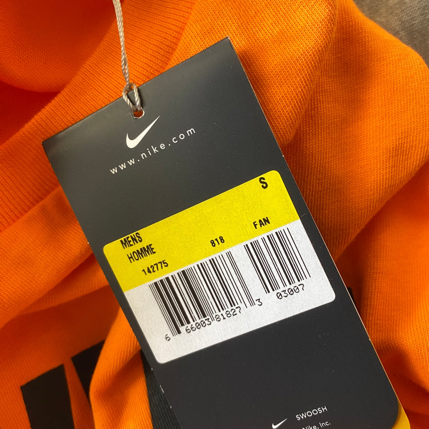 00s Nike Tennis T-Shirt Orange Small