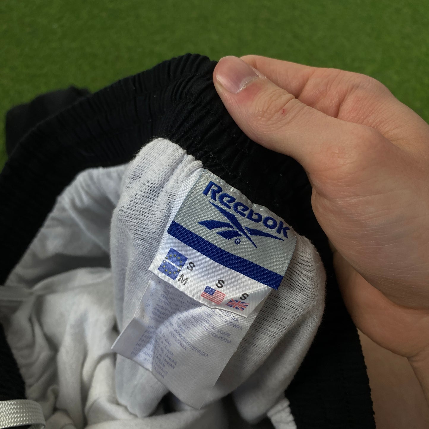 Retro Reebok Joggers Black Small