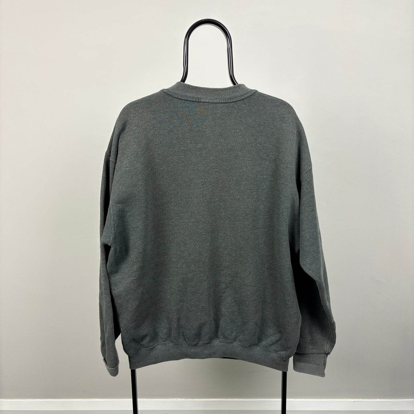 90s Nike Sweatshirt Grey Large