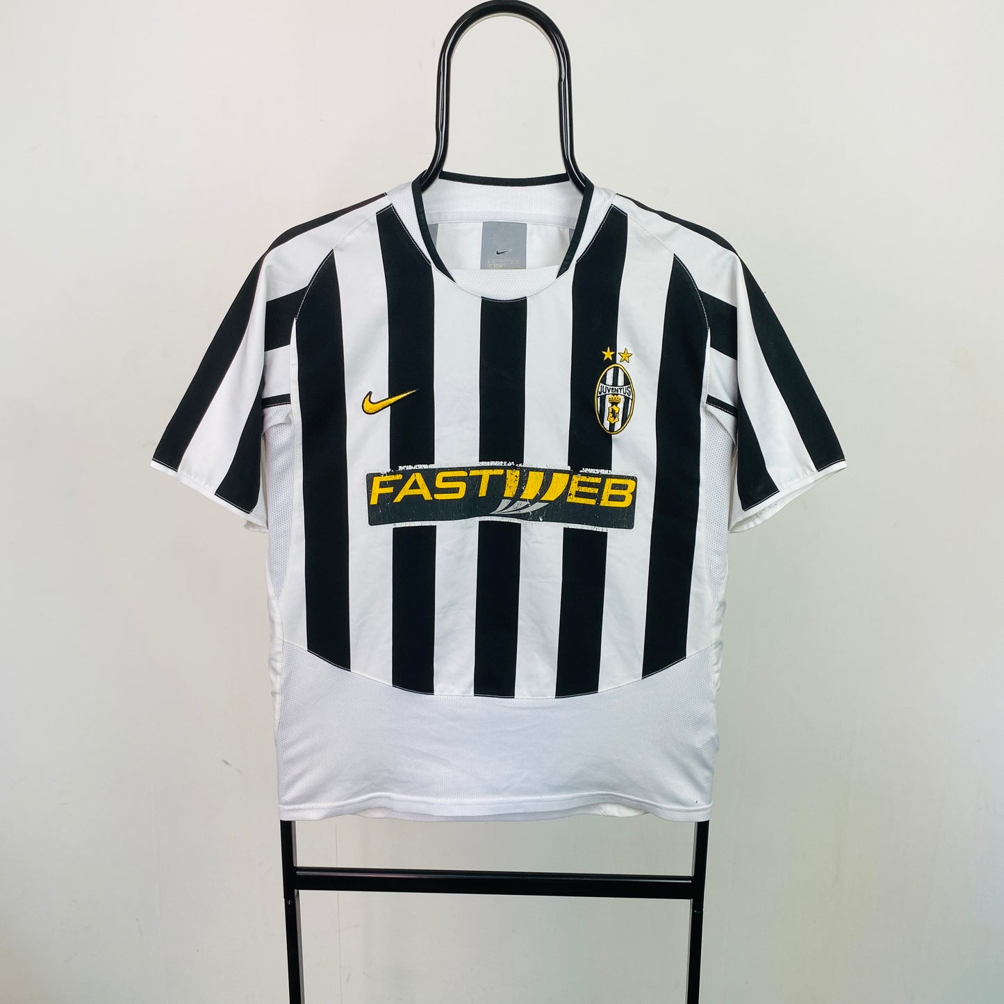 00s Nike Juventus Football Shirt T-Shirt Black XS
