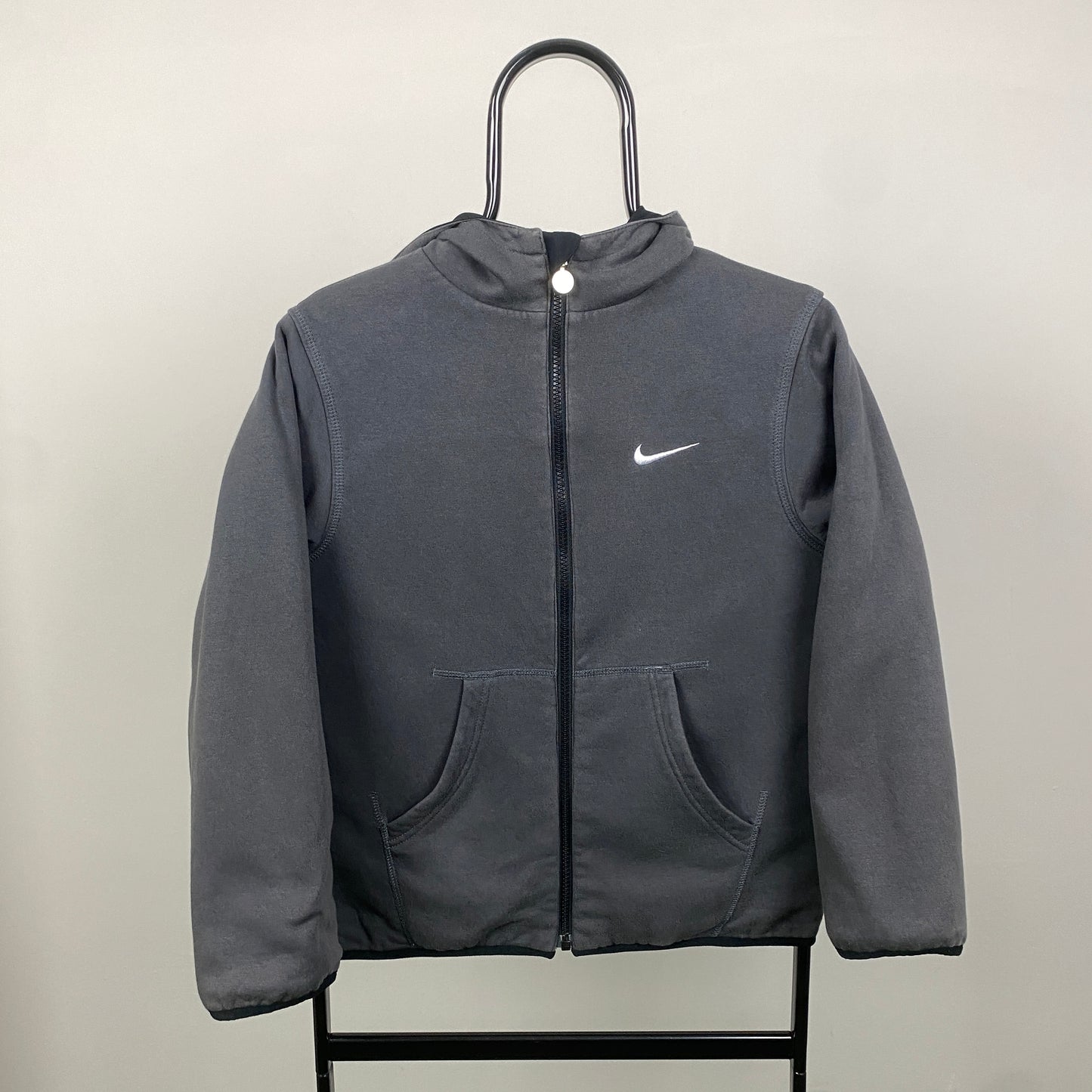 00s Nike Reversible Piping Jacket Black XS