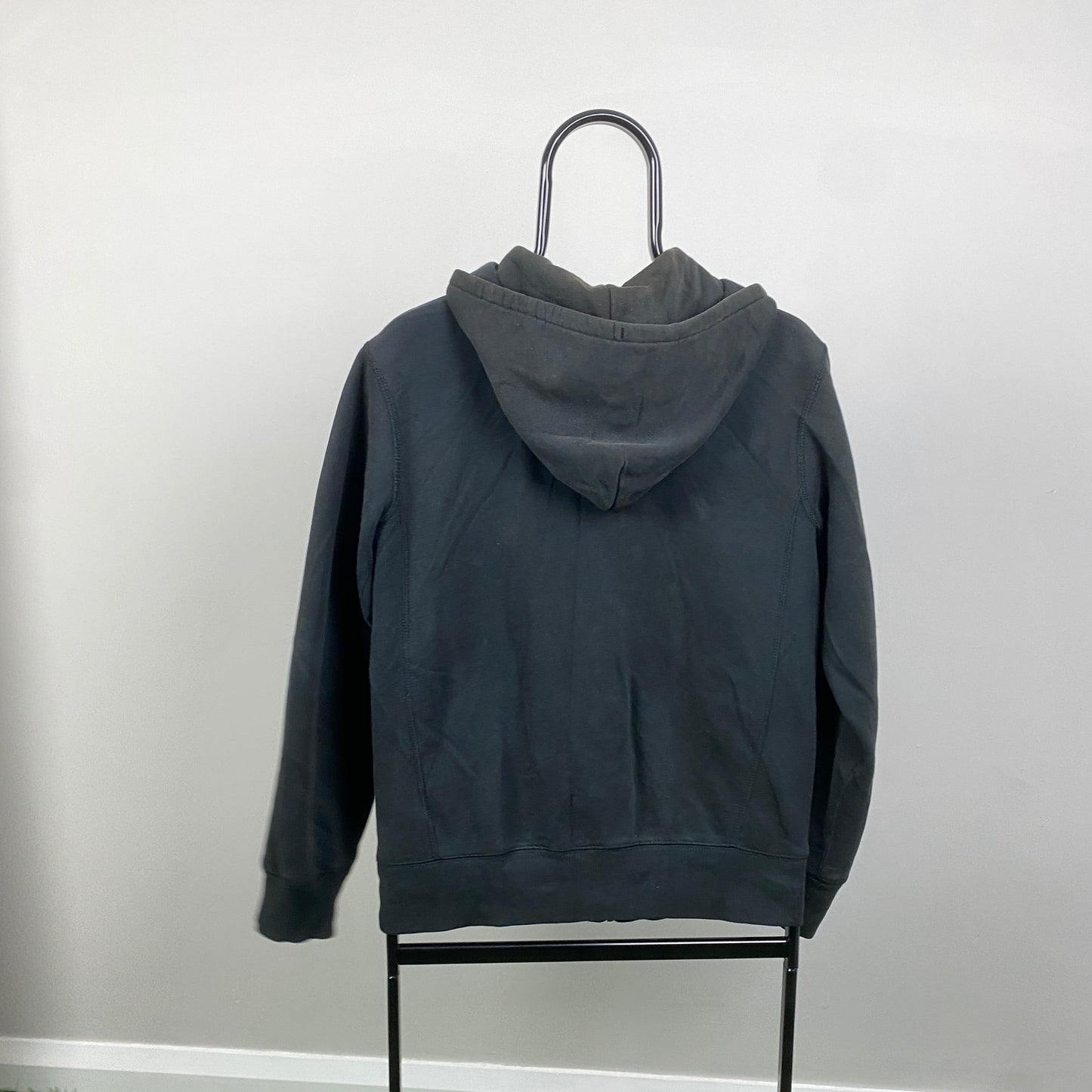 00s Nike Heavyweight Hoodie Faded Black Small