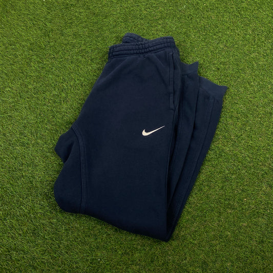 00s Nike Cotton Joggers Blue Small
