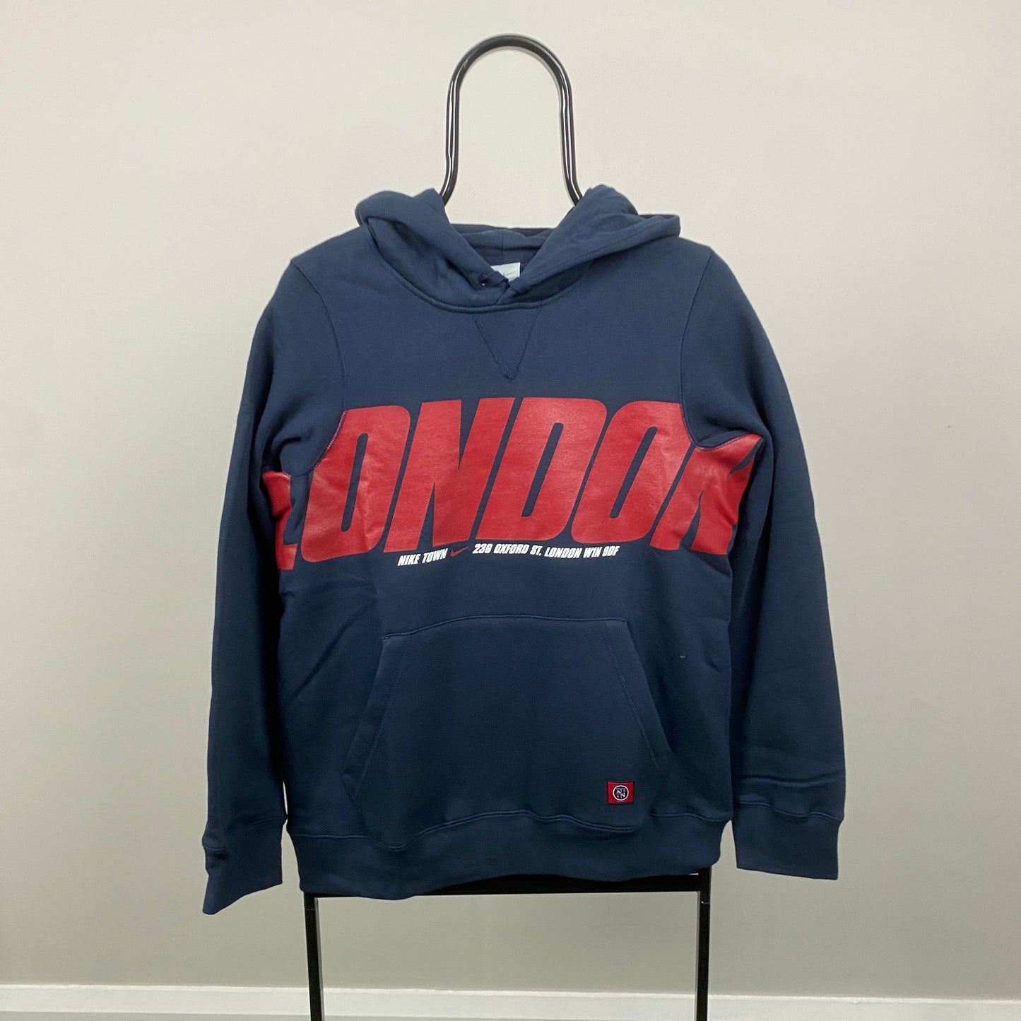 00s Nike Town London Hoodie Blue XS