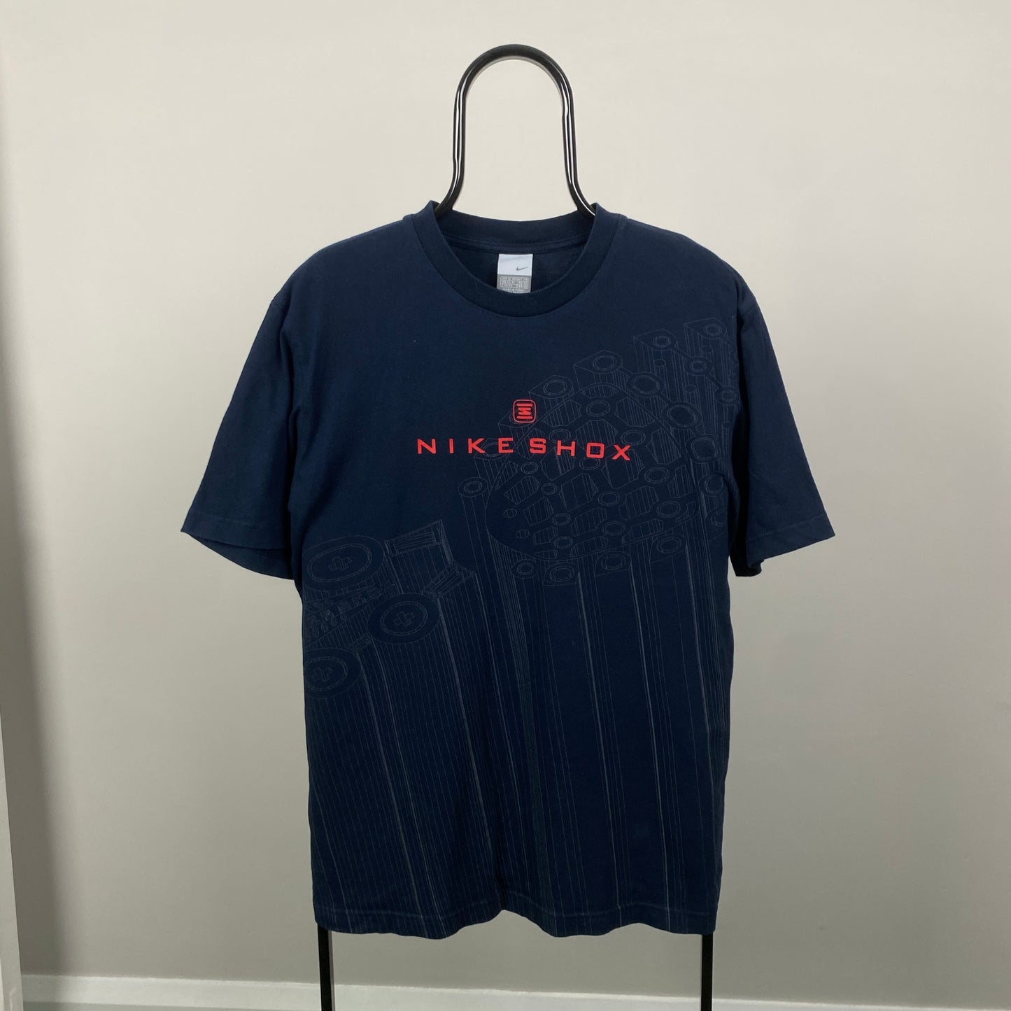 00s Nike Shox T-Shirt Blue Medium