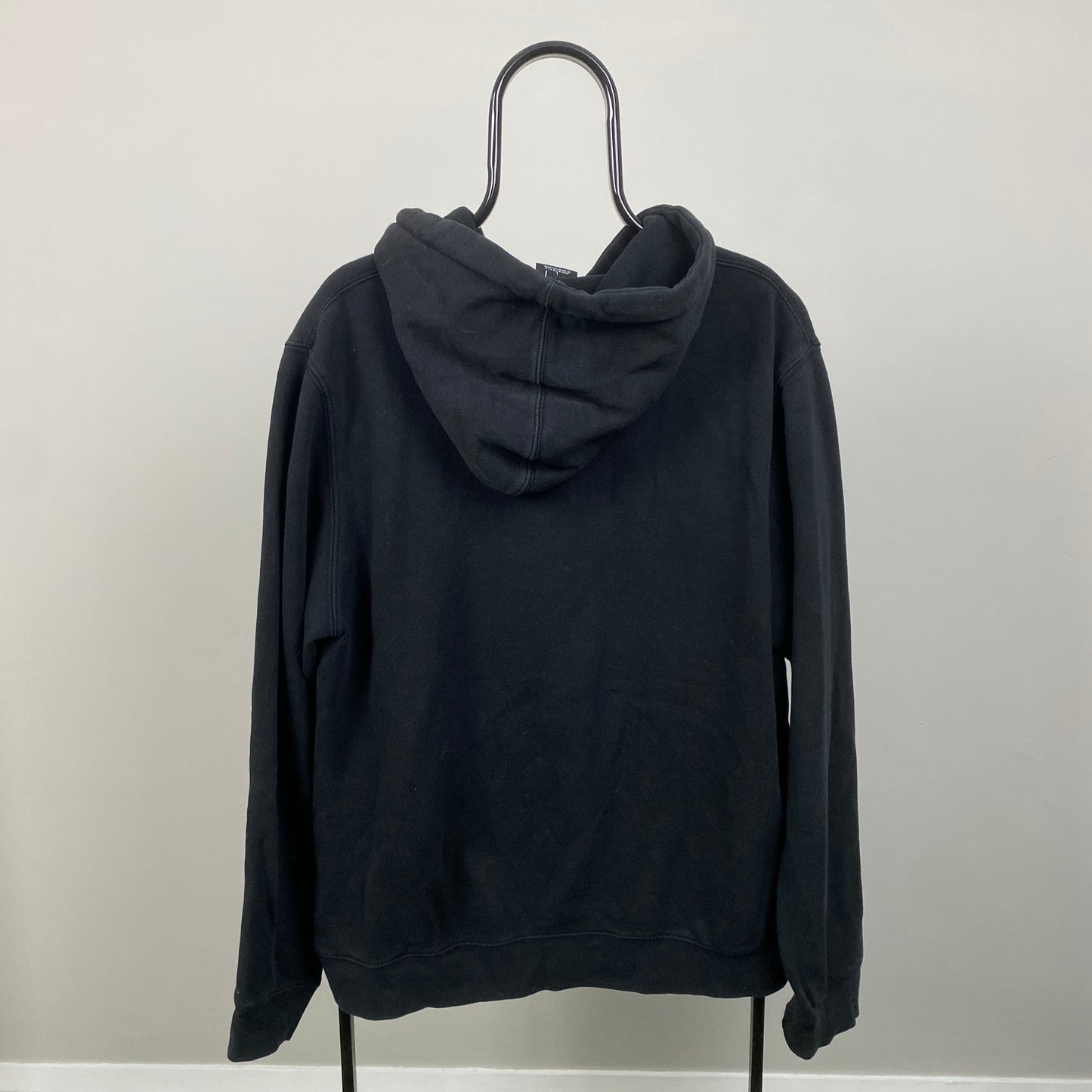 00s Stussy Hoodie Black Large
