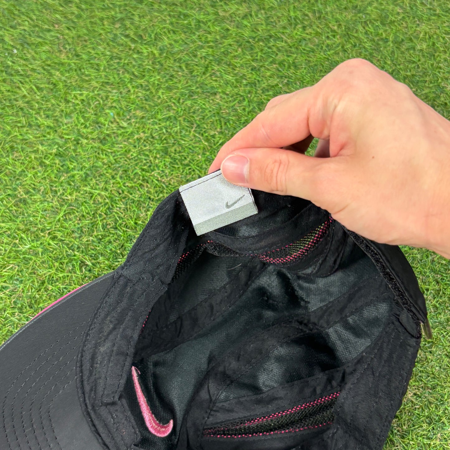 00s Nike Piping Hat Black