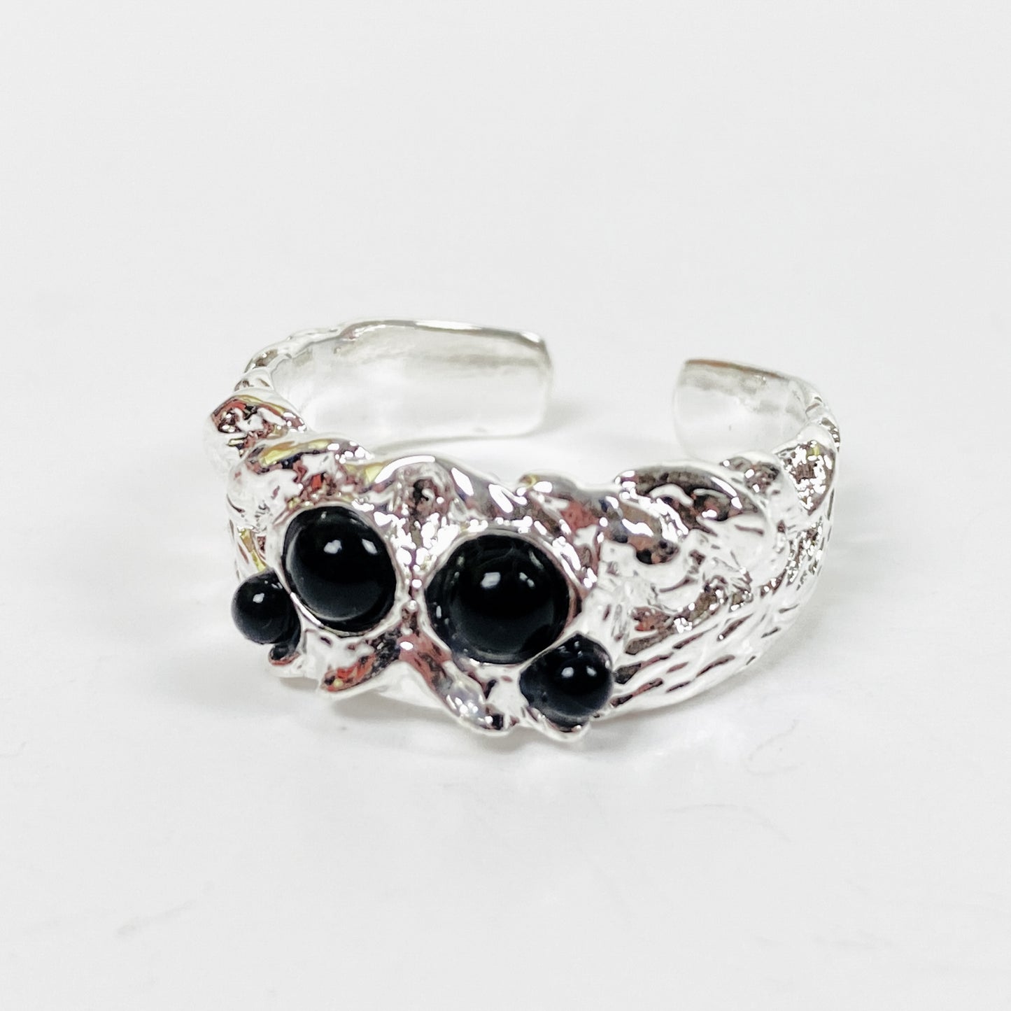 Adjustable Spider Ring Silver