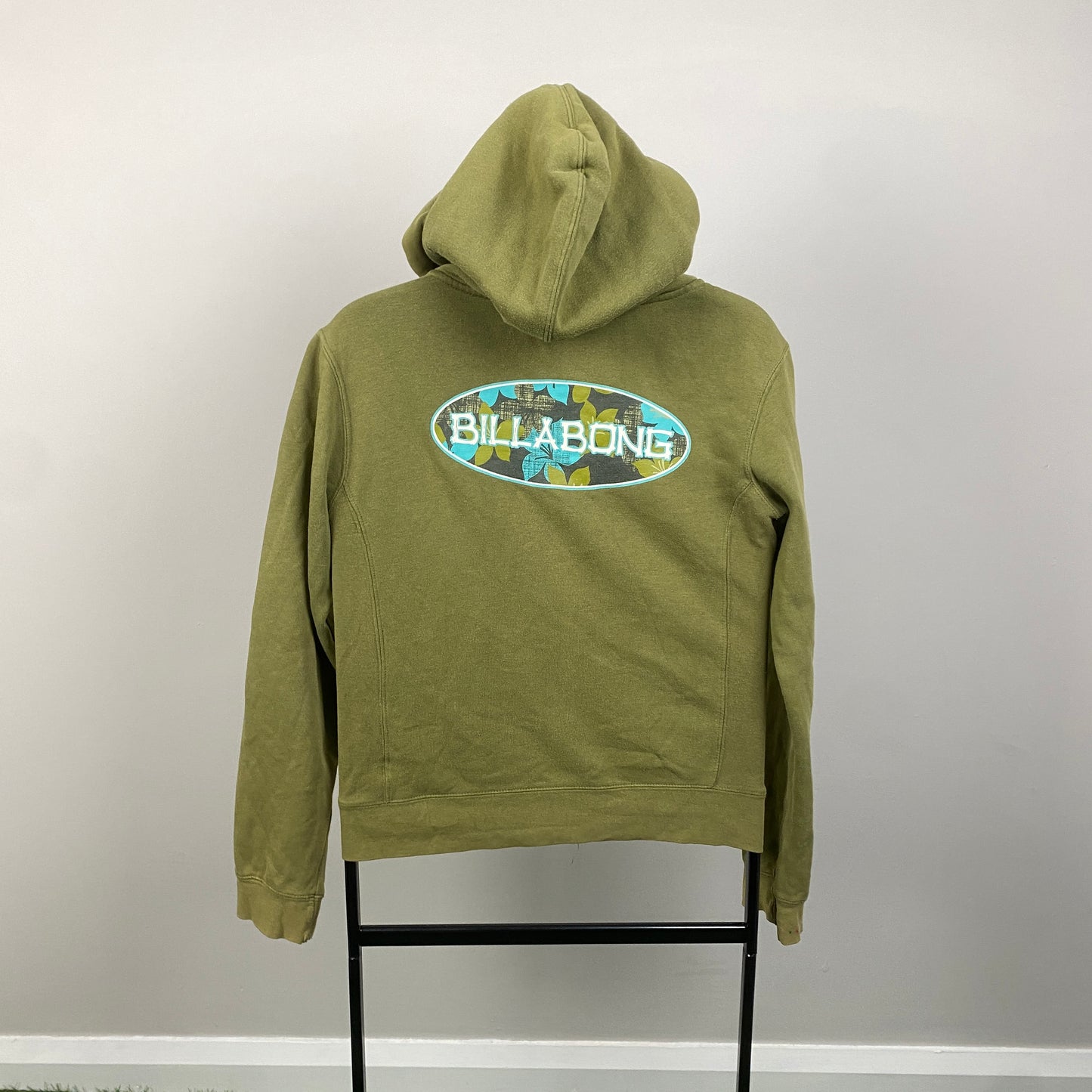 00s Billabong Zip Hoodie Green Womens Large