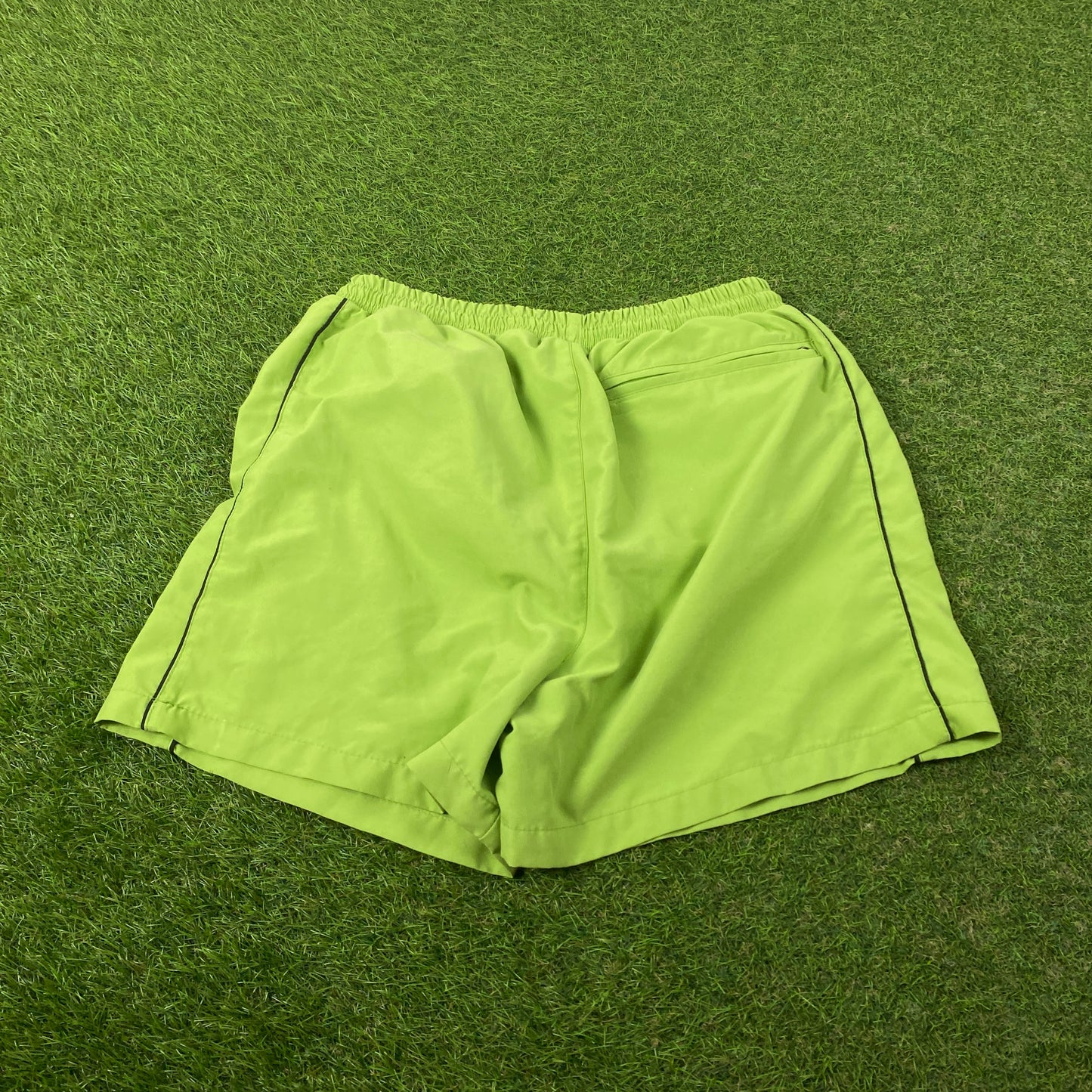 00s Nike Piping Shorts Green Large