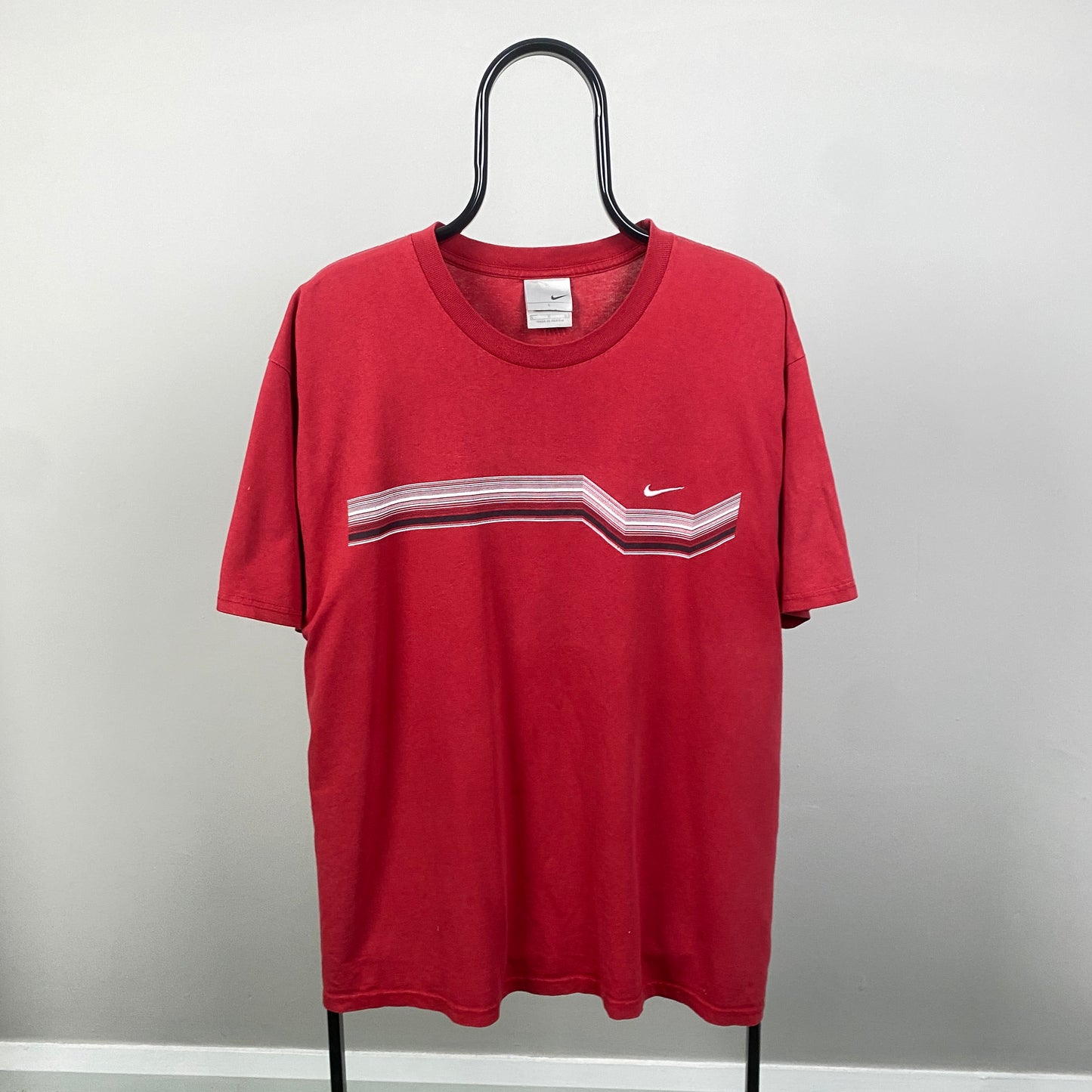00s Nike T-Shirt Red Large