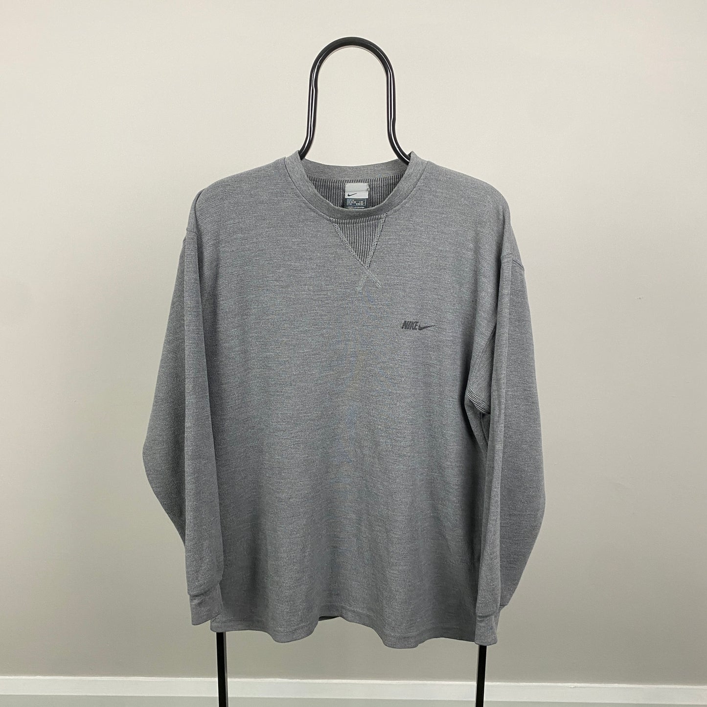 00s Nike Sweatshirt Grey Medium