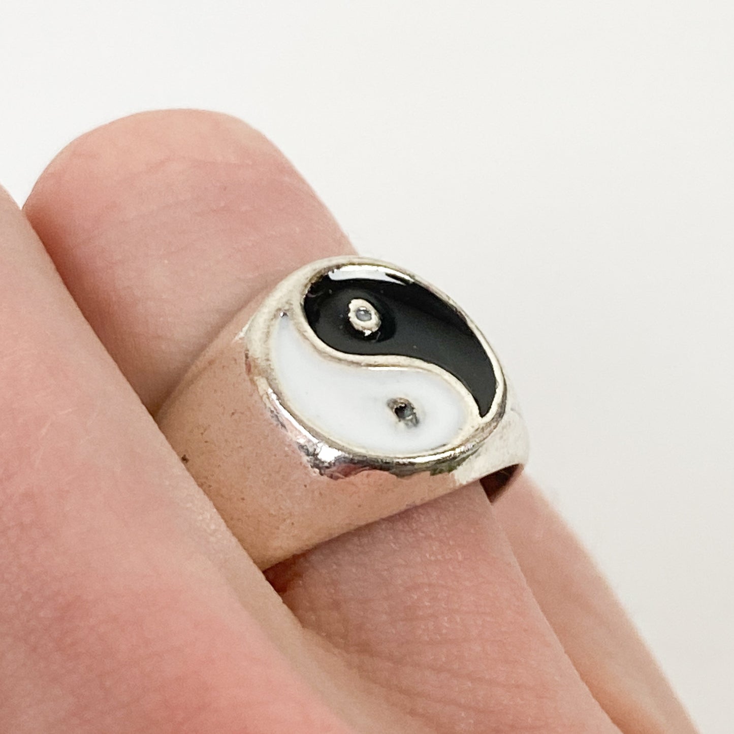 Yin Yang Ring Silver