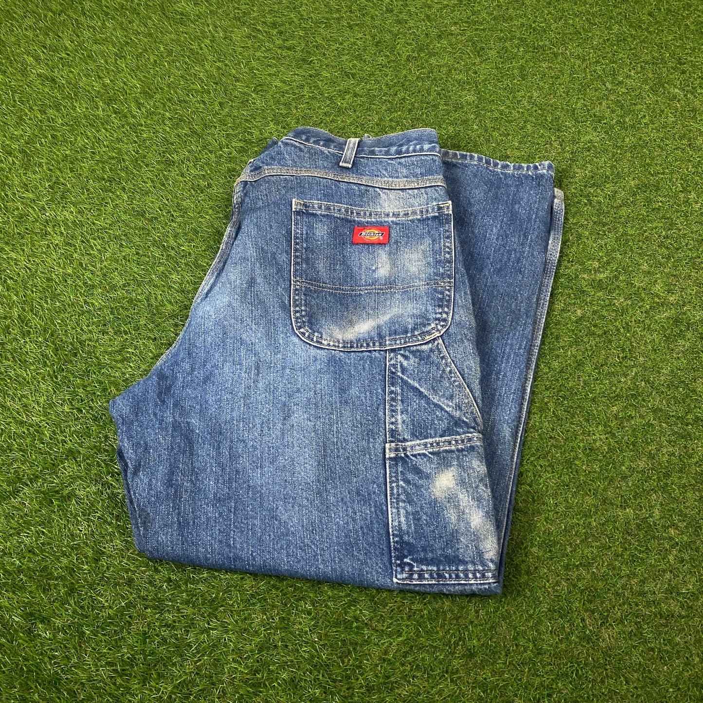 00s Dickies Denim Jeans Joggers Blue XL 38x30