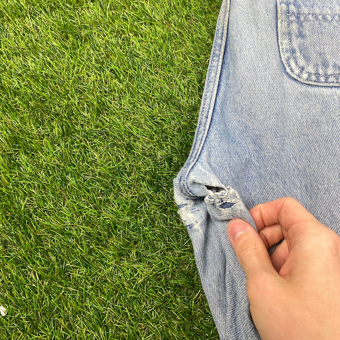 00s Carhartt Simple Jeans Blue Small 28 Waist Joggers