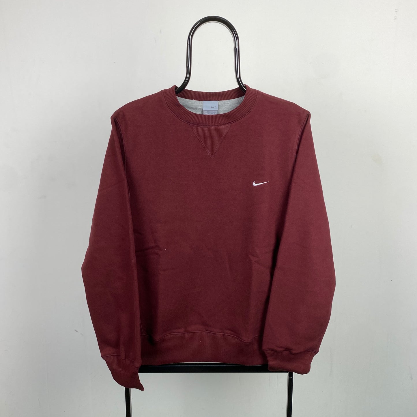 00s Nike Sweatshirt Red Small