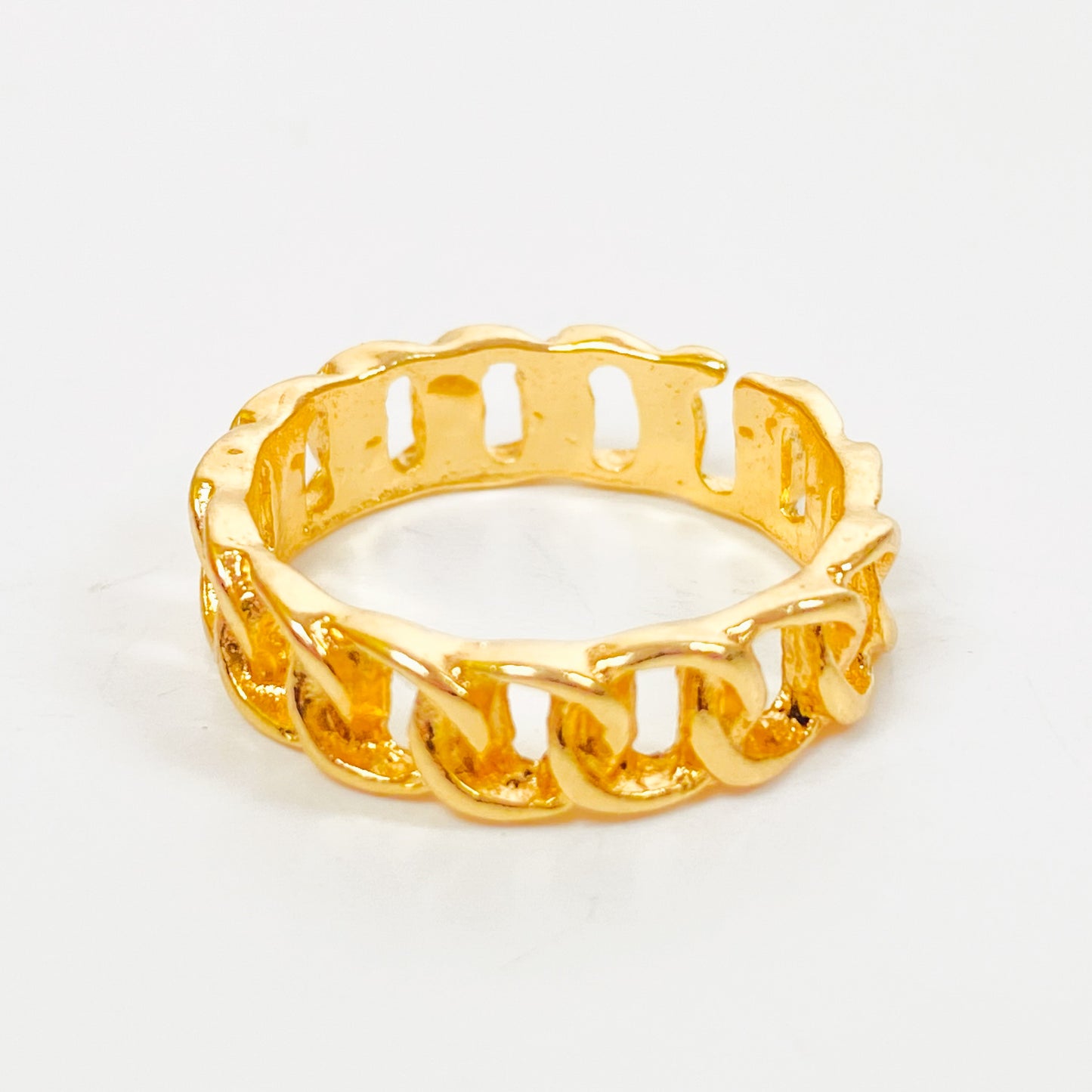 Chained Ring Gold