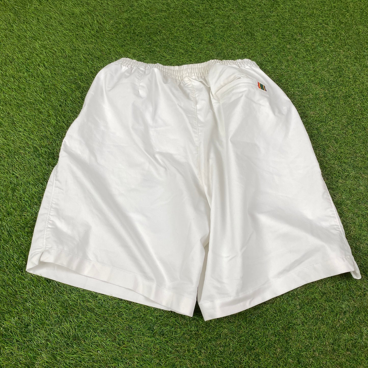 00s Nike Challenge Court Tennis Shorts White Medium