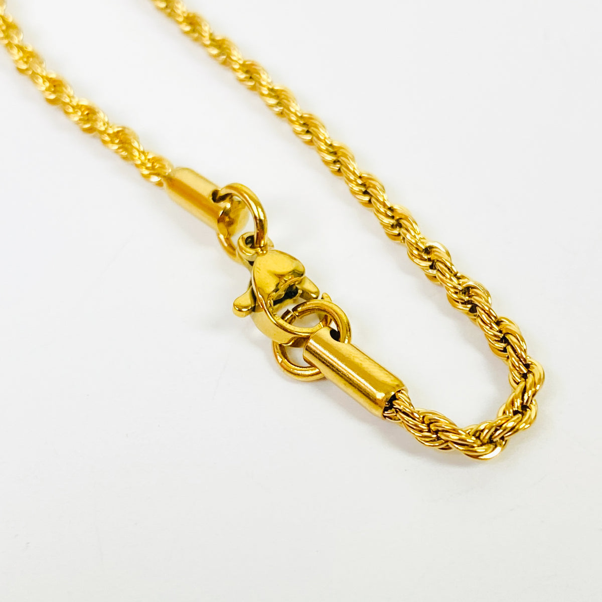 Retro Chain Link Necklace Chain Gold – Clout Closet