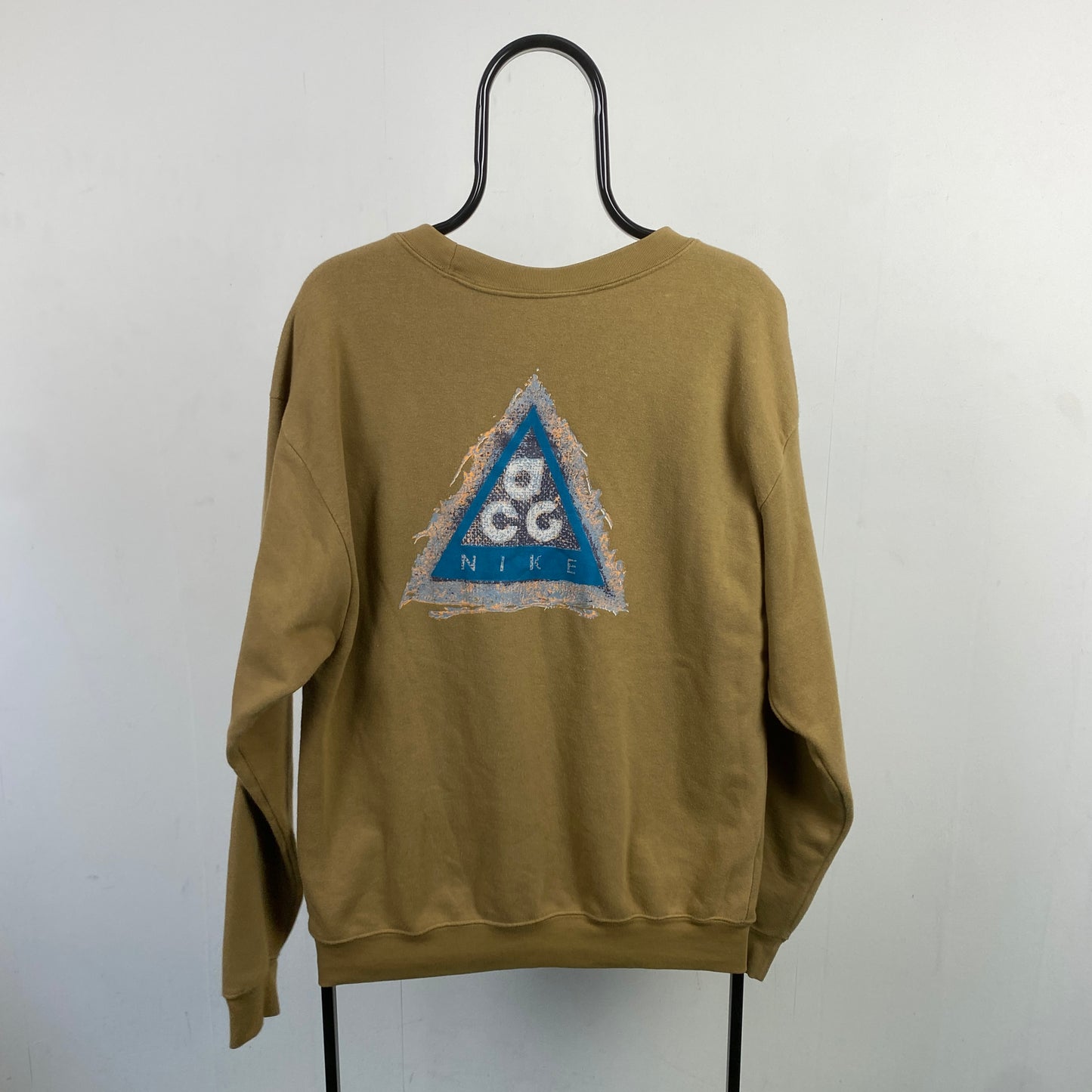 90s Nike ACG Sweatshirt Brown Large