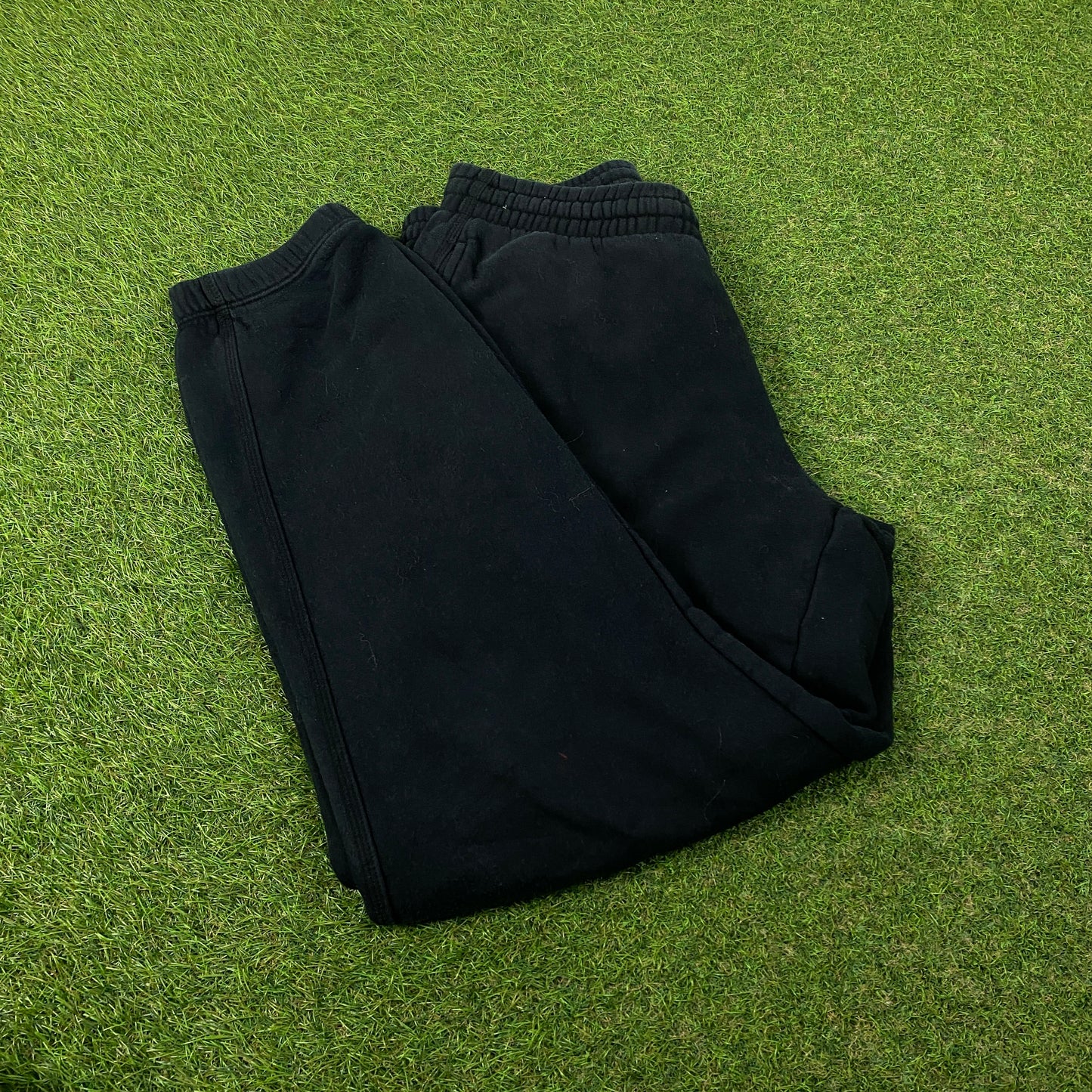 00s Nike Wide Leg Cotton Joggers Black Medium
